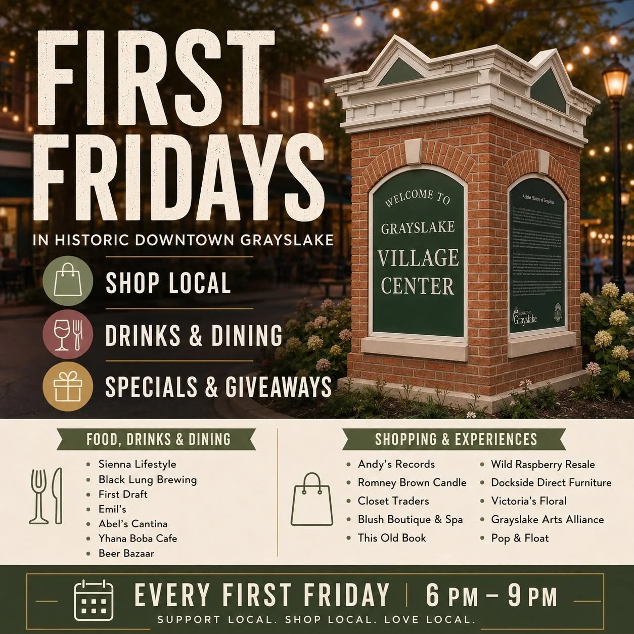 First Fridays!