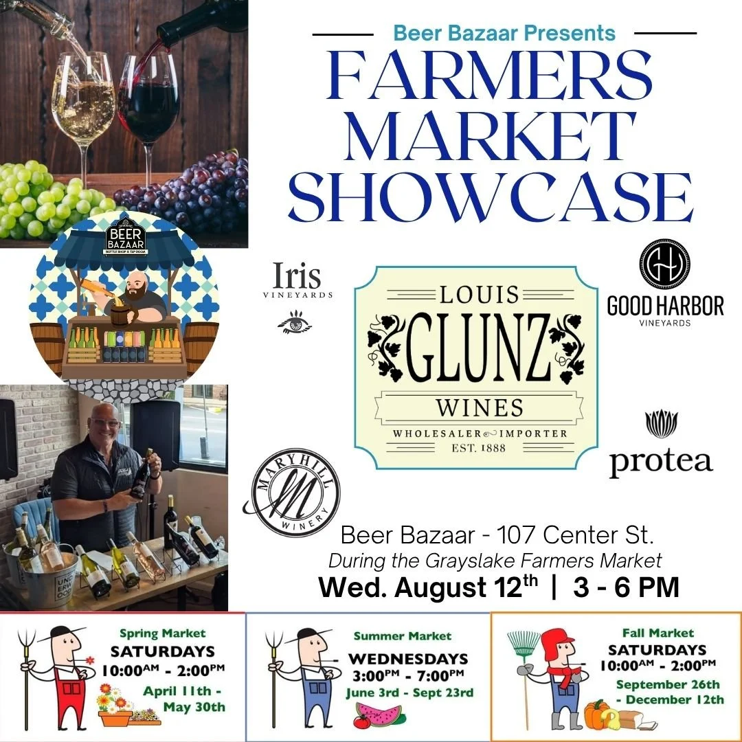  Farmers Market Showcase: Glunz Wines