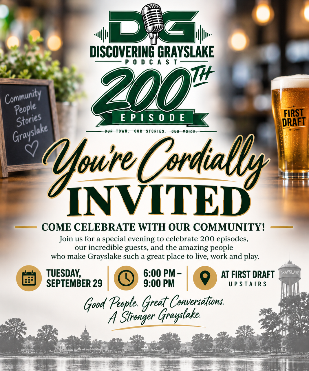 Discovering Grayslake Podcast - 200th Episode Celebration
