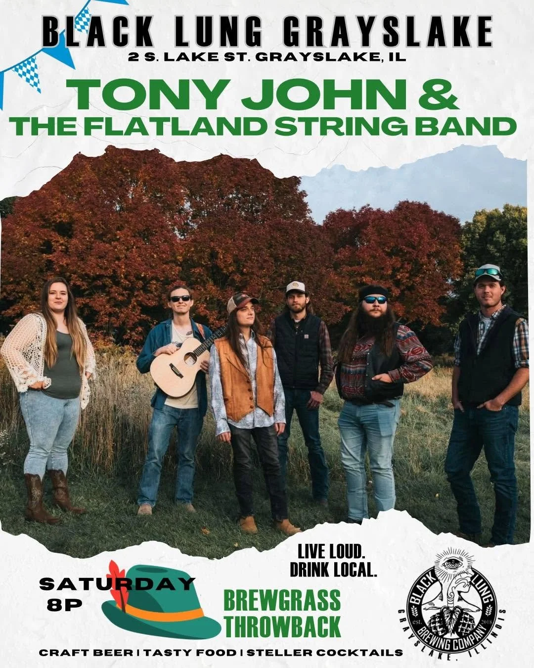 Live Music: Tony John & The Flatland String Band