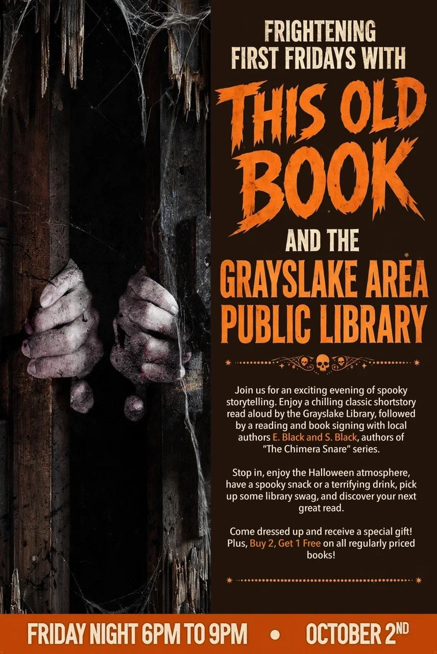 Frightening First Fridays with This Old Book and the Grayslake Area Public Library
