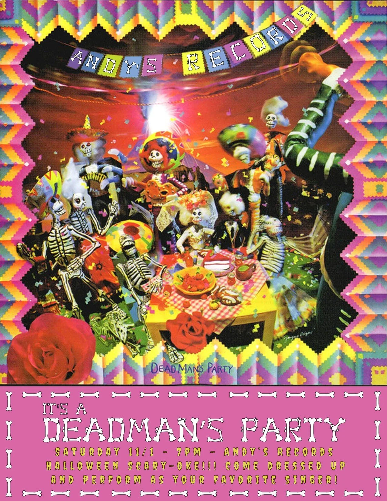 Andy's Records Dead Man's Party!