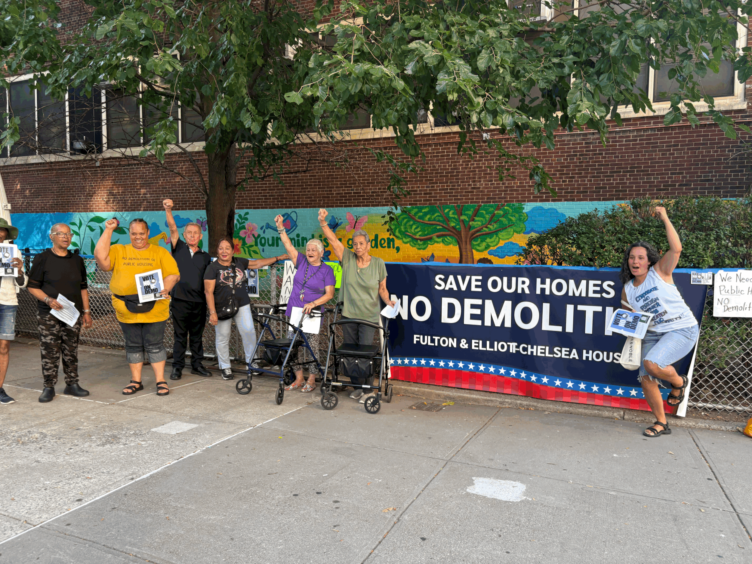 Public Housing Tenants Push Back Against Privatization at Elliott-Chelsea & Fulton Houses