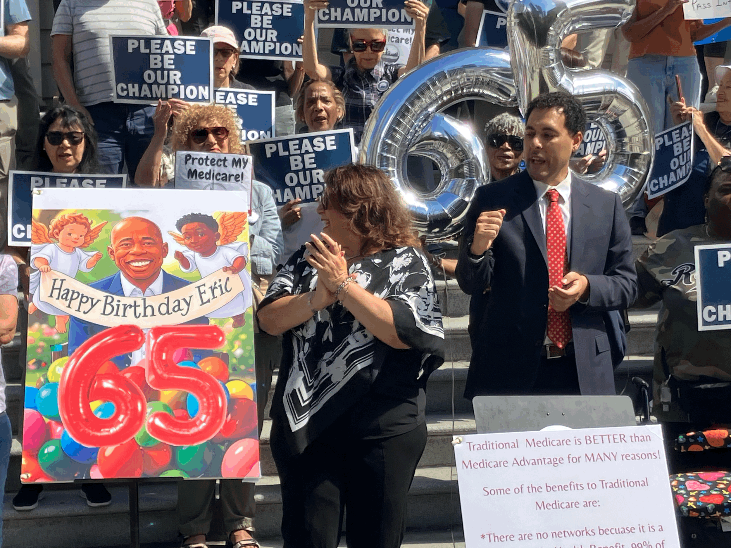 Watch: NYC Mayor Eric Adams May Look Good for 65, But…