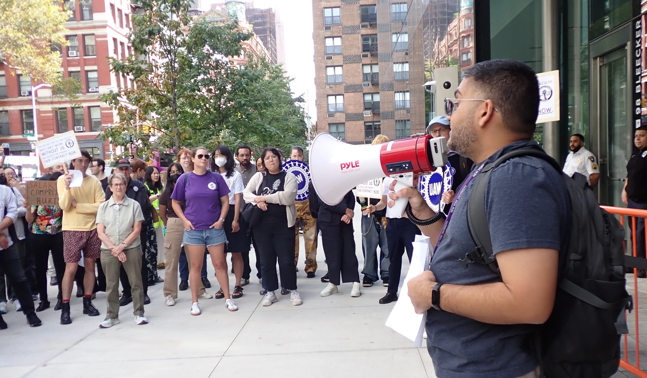 NYU ‘Falls Flat’ Without Us: More than 900 NYU Professors to Vote on Strike Authorization
