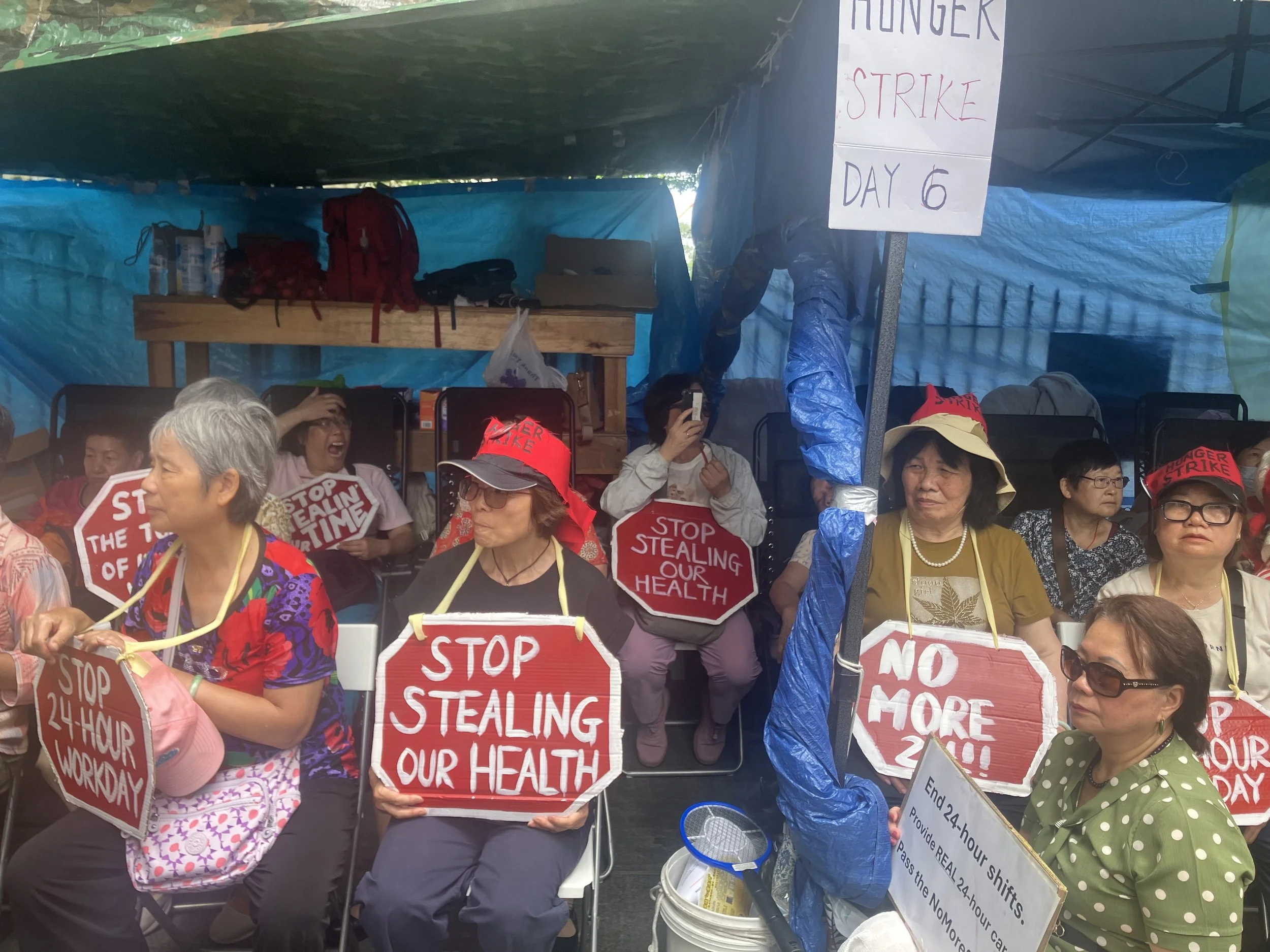 NYC Home Care Workers Bring ‘Street Heat’ to No More 24 Fight; Mamdani, Menin Give ‘Aunties’ the Cold Shoulder Anyway
