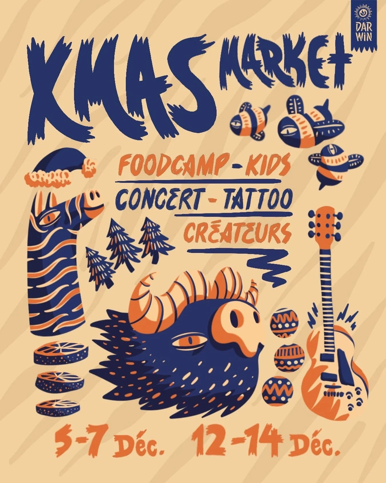 C&rsquo;est parti pour le Xmas Market de Darwin ✨
Retrouvez-moi dans la 1&egrave;re all&eacute;e &agrave; droite, puis &agrave; l&rsquo;angle &agrave; gauche, mon stand vous attend avec plein de cr&eacute;ations uniques 🎁
Venez d&eacute;couvrir mes 