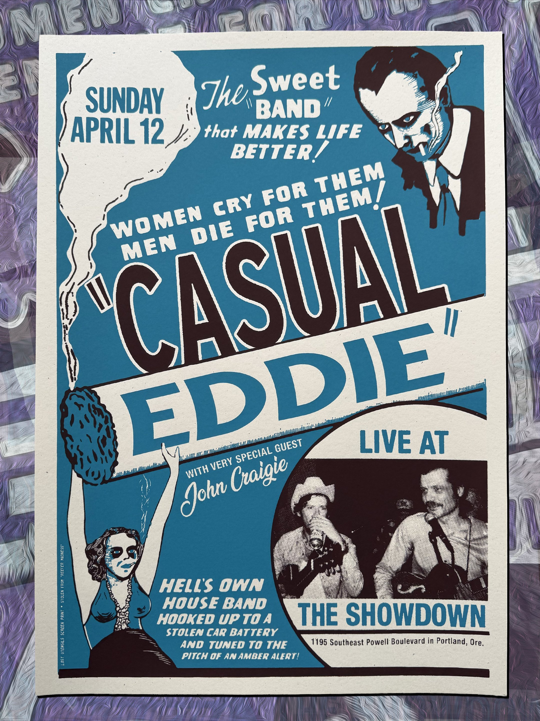 Casual Eddie at The Showdown - Main Image - Blue