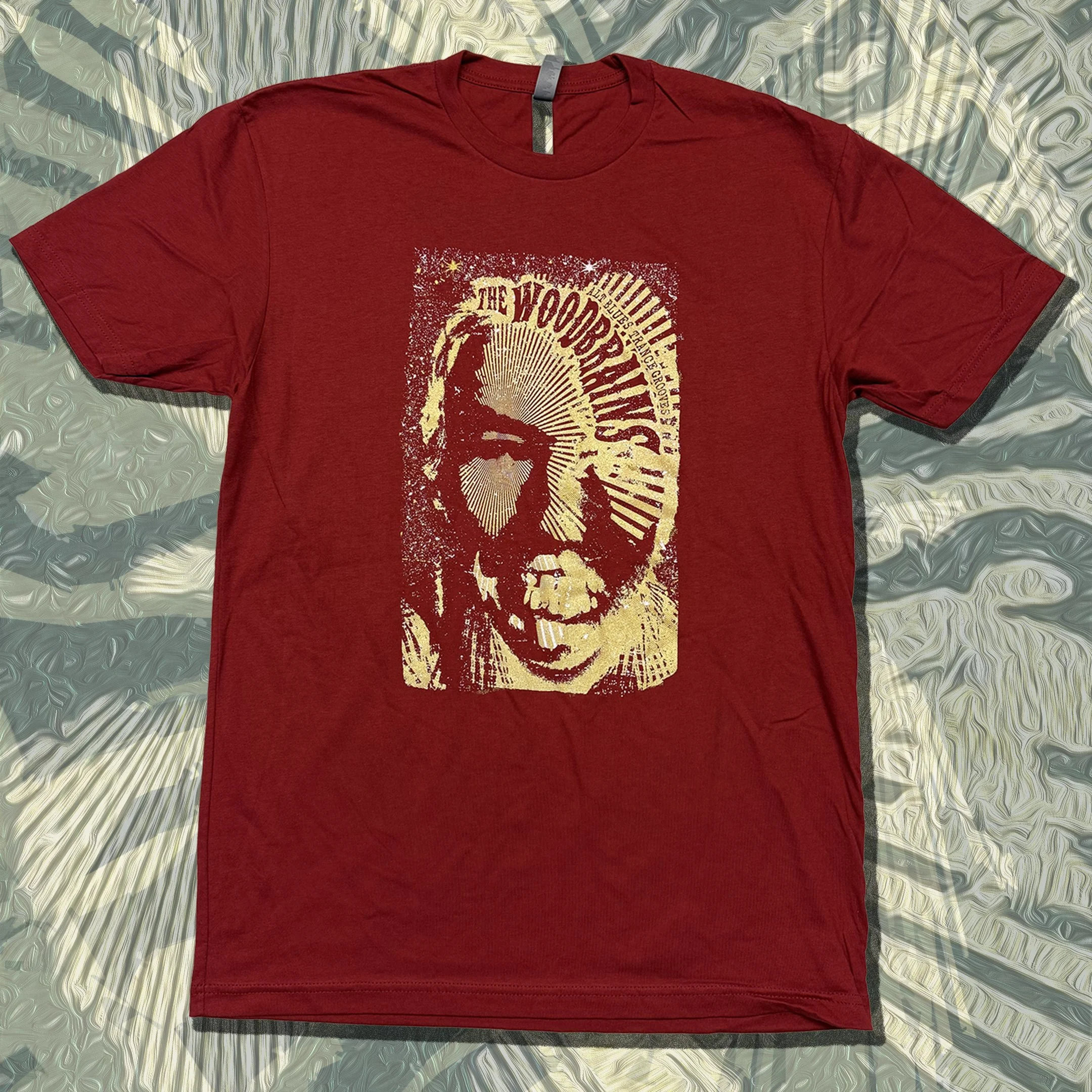 Lost Utensils - The Woodbrains T-shirt - Red Shirt