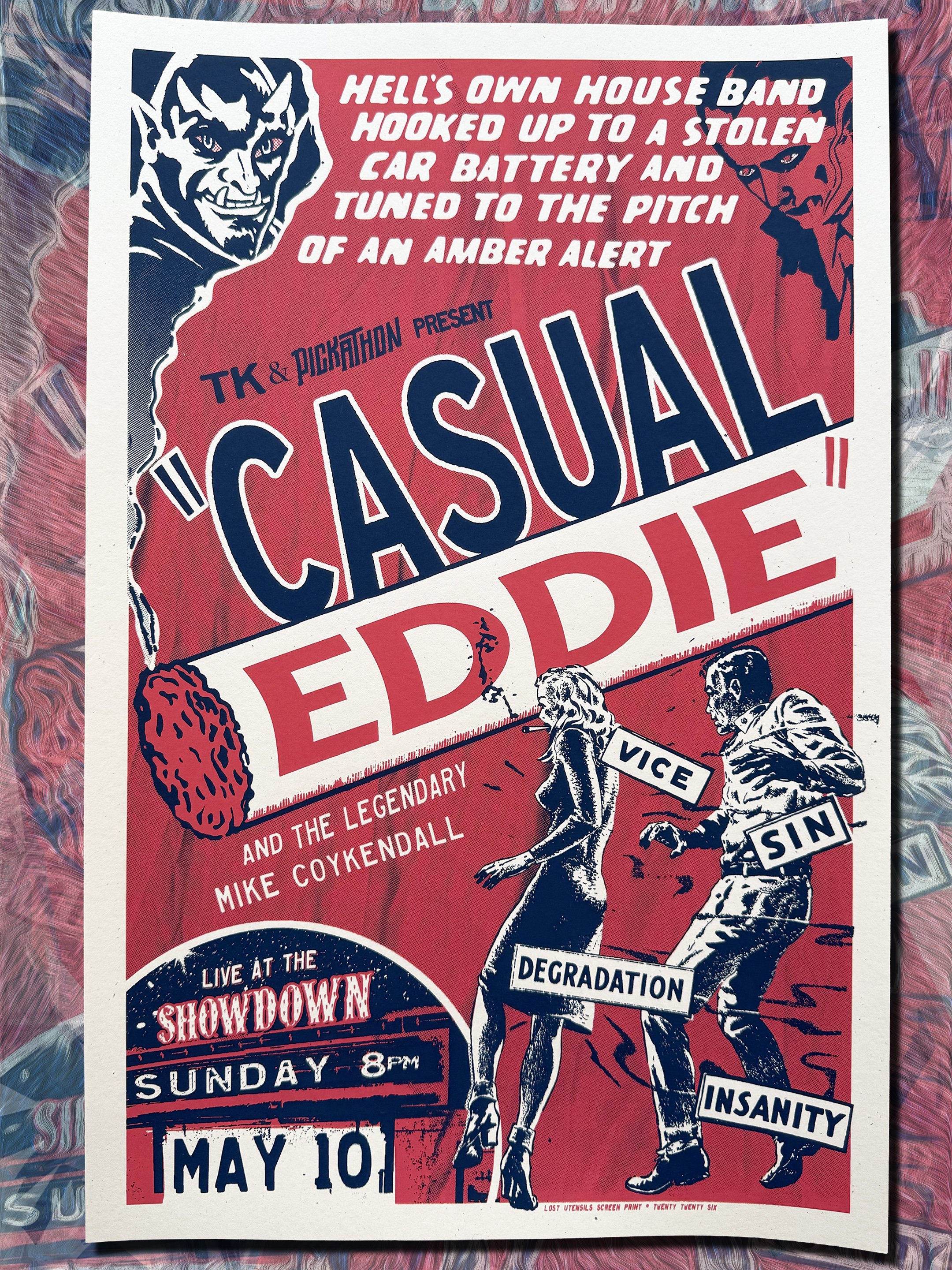 Casual Eddie - 5/10/26 Poster - Main image - Red