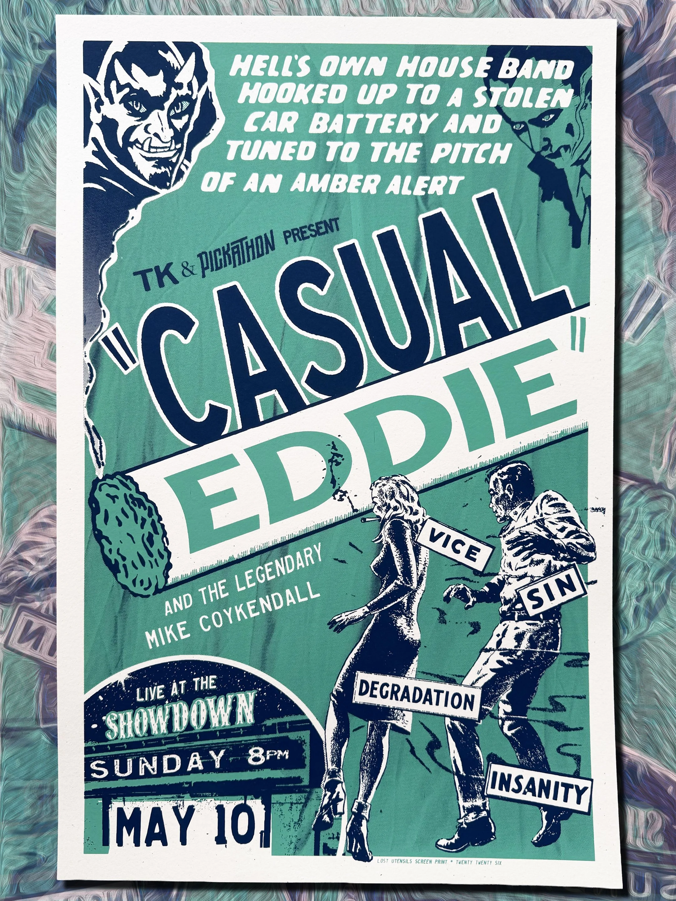 Casual Eddie - 5/10/26 Poster - Main image - Green