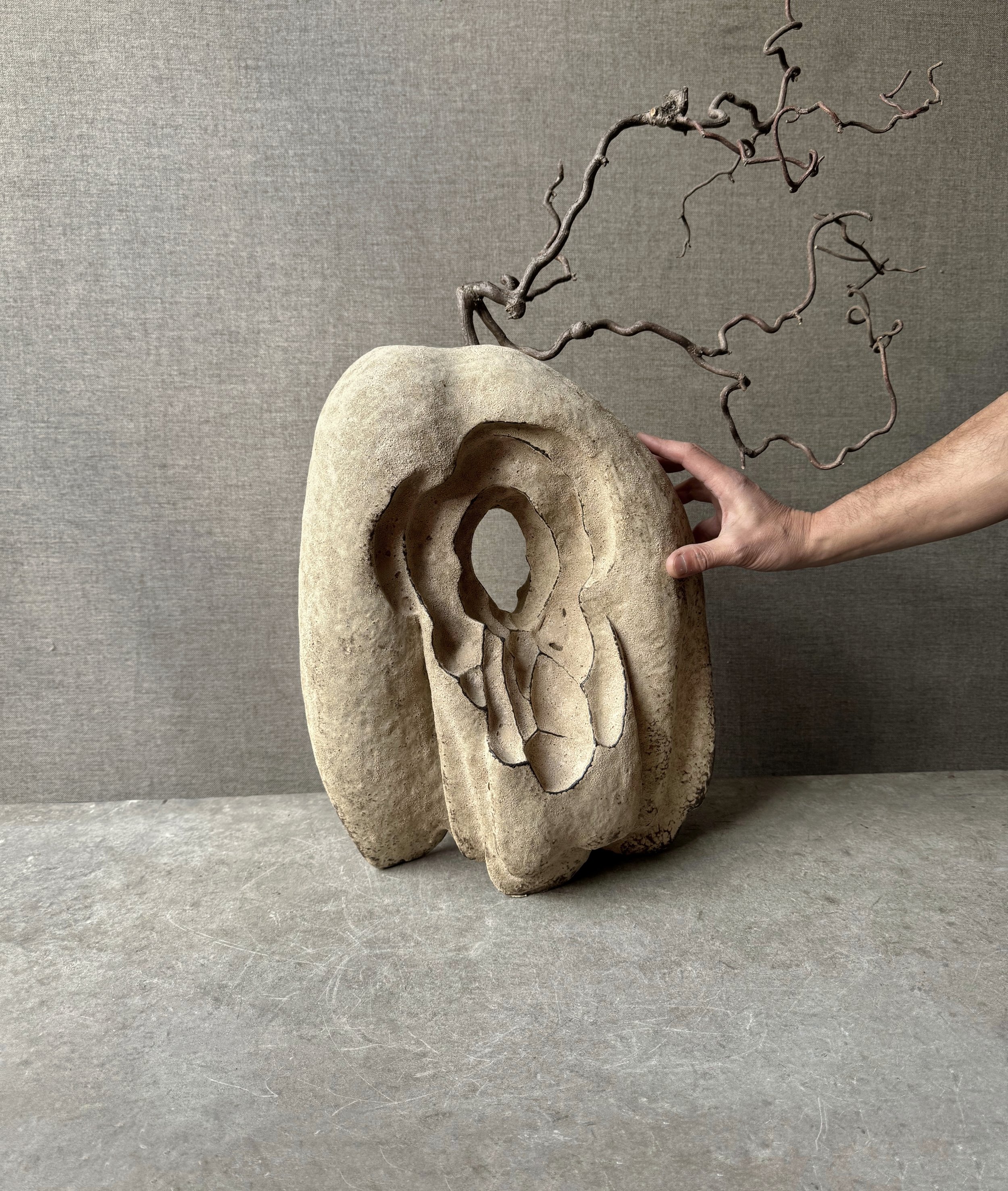 Ceramic art object “Echo”