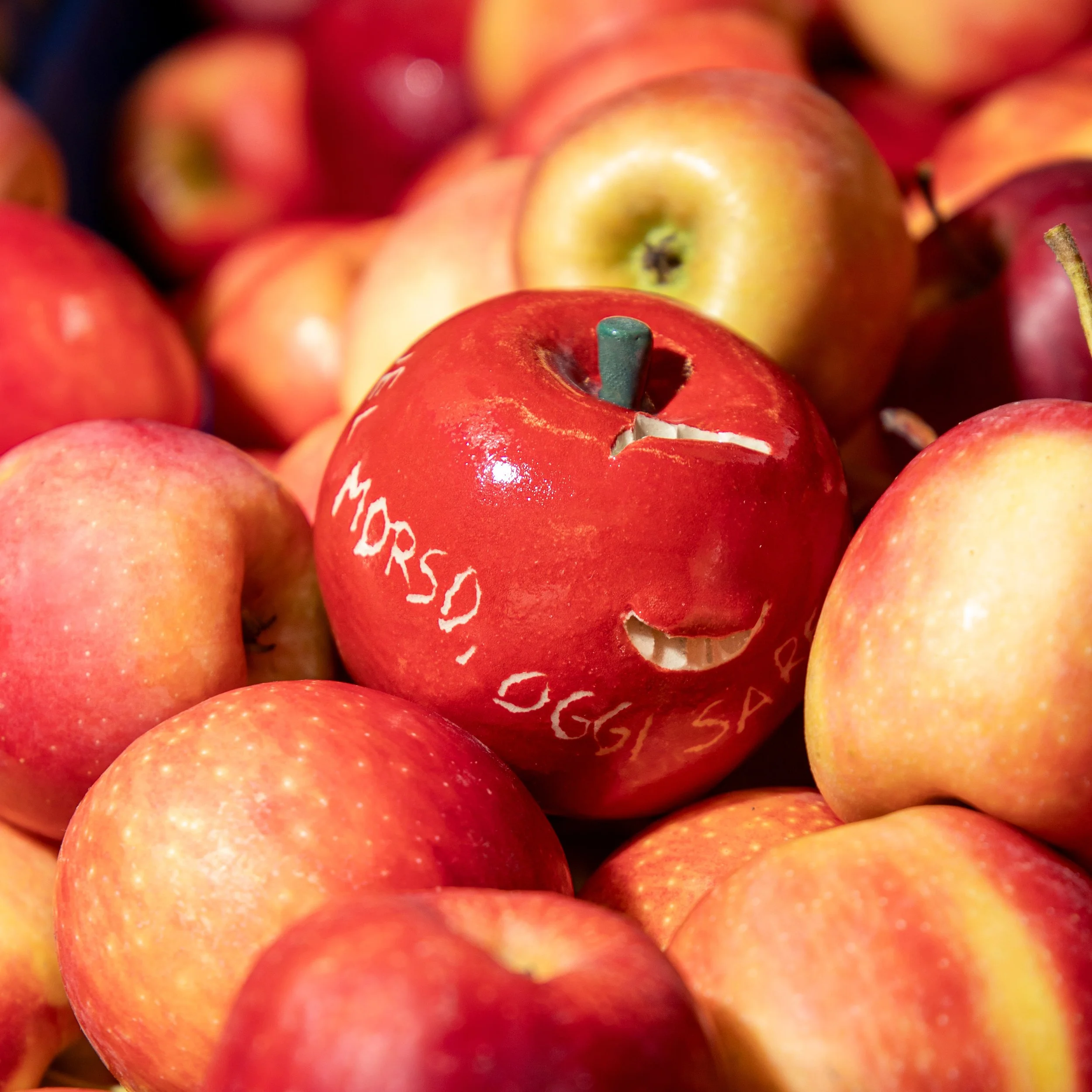 🍎 ADAMO &amp; EVA 🍎

La collezione &ldquo;Una mela al giorno&rdquo; &egrave; uscita ieri&hellip;
e da oggi inizier&ograve; a raccontarvene una alla volta.

Partendo ovviamente dalla prima mela della storia: quella di Adamo &amp; Eva.

&ldquo;Se non