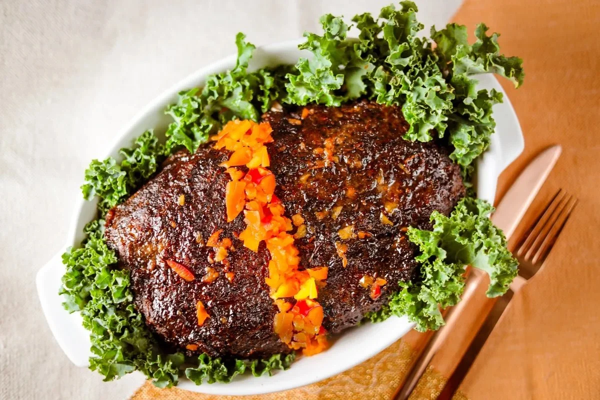 Air Fried Jerk Meatloaf