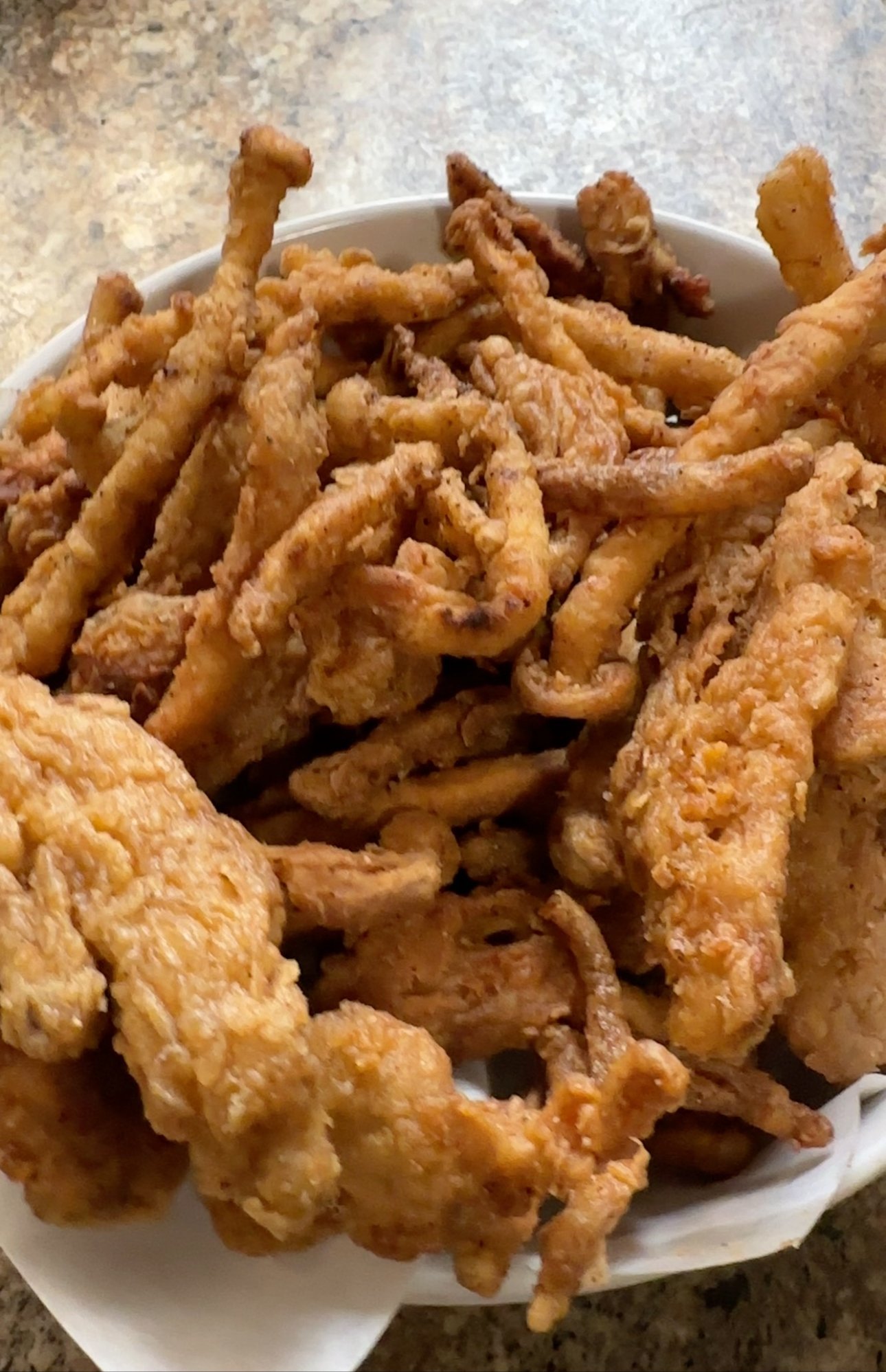 Air Fried Oyster Mushrooms