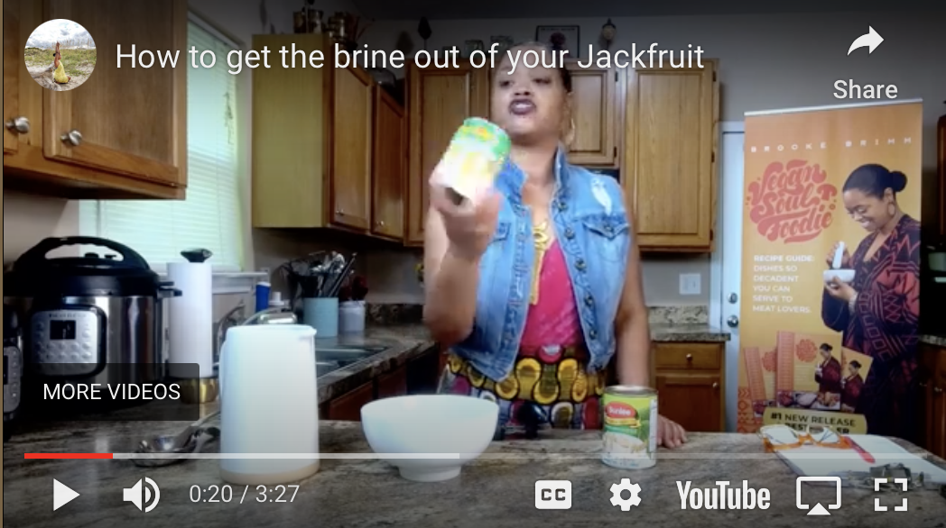 How to Take Brine Out of Jackfruit