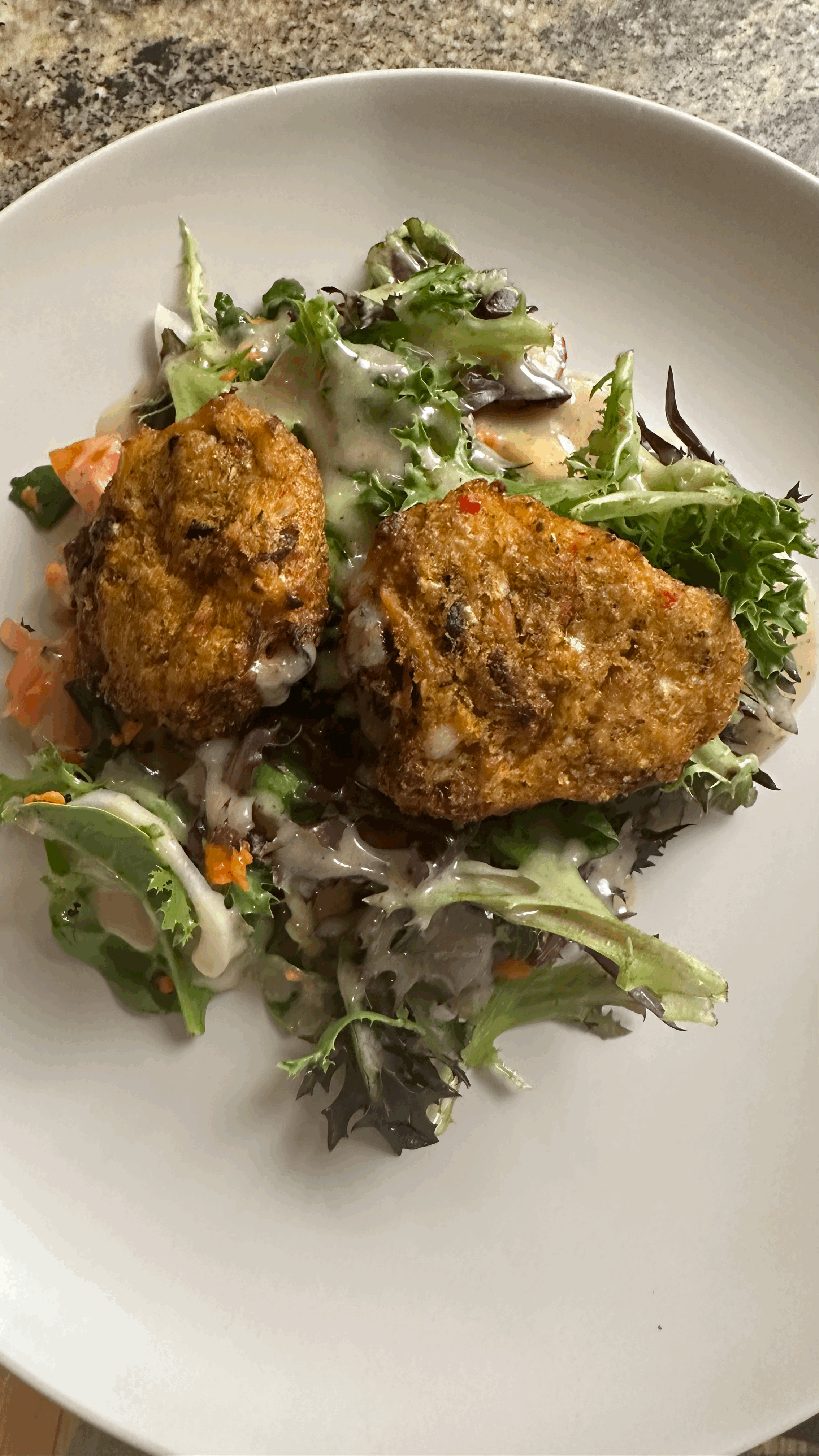 Air Fried Crab Cake