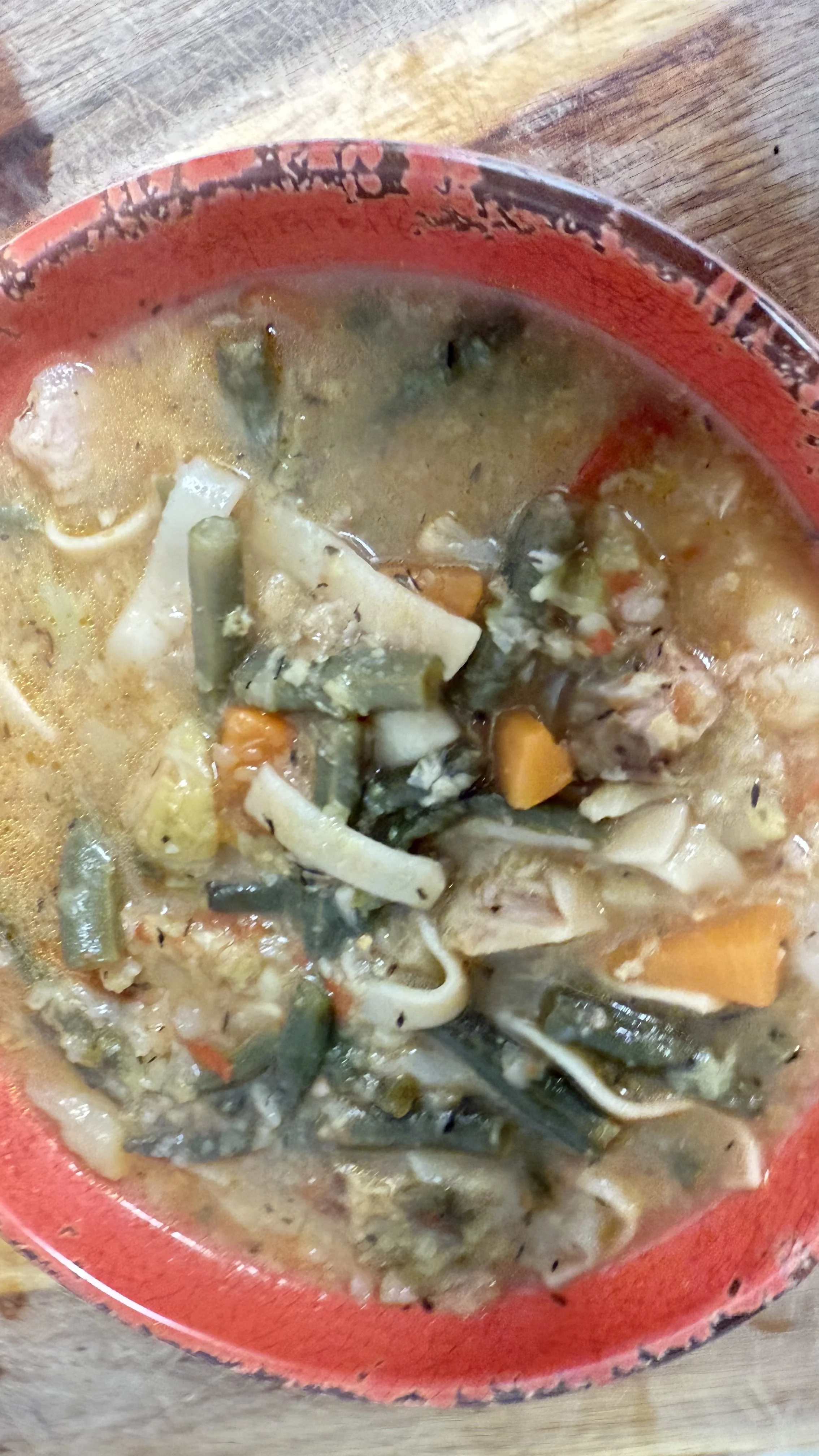 Kitchen sink Soup Gives Many Opportunities for More Plants