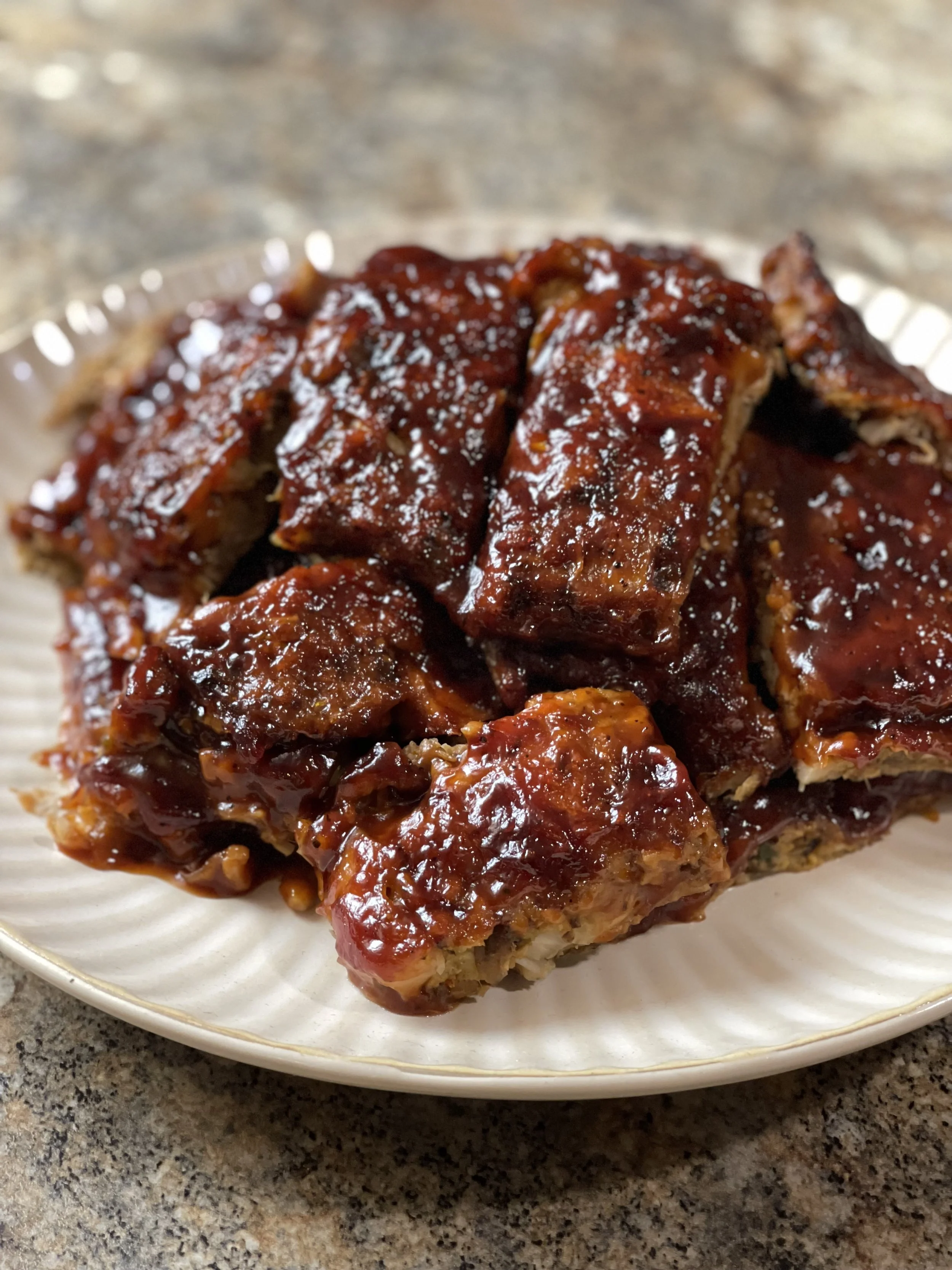Quick &amp; Easy Vegan BBQ RIBS