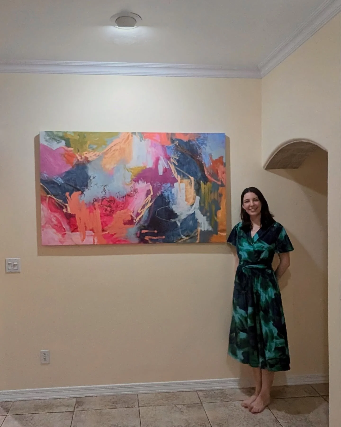 I love my family ❤️ They support me and my art-making ways by attending my shows, discussing my work with me and generally appreciating my efforts. They&rsquo;ve even been known to wonder if local museums or galleries &ldquo;have any Tarsha&rsquo;s&r