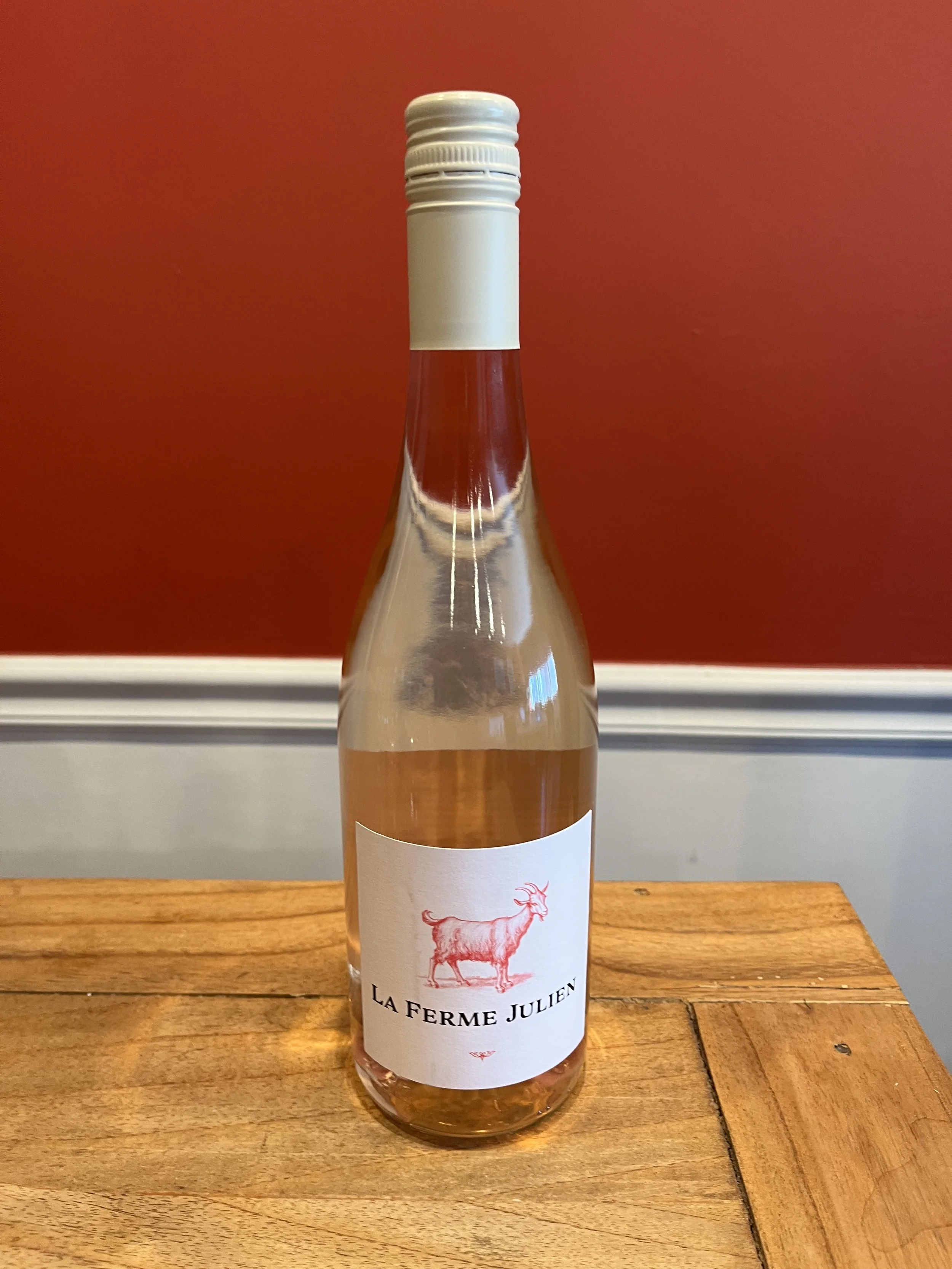La Ferme Julien rosé wine from Trader Joe's
