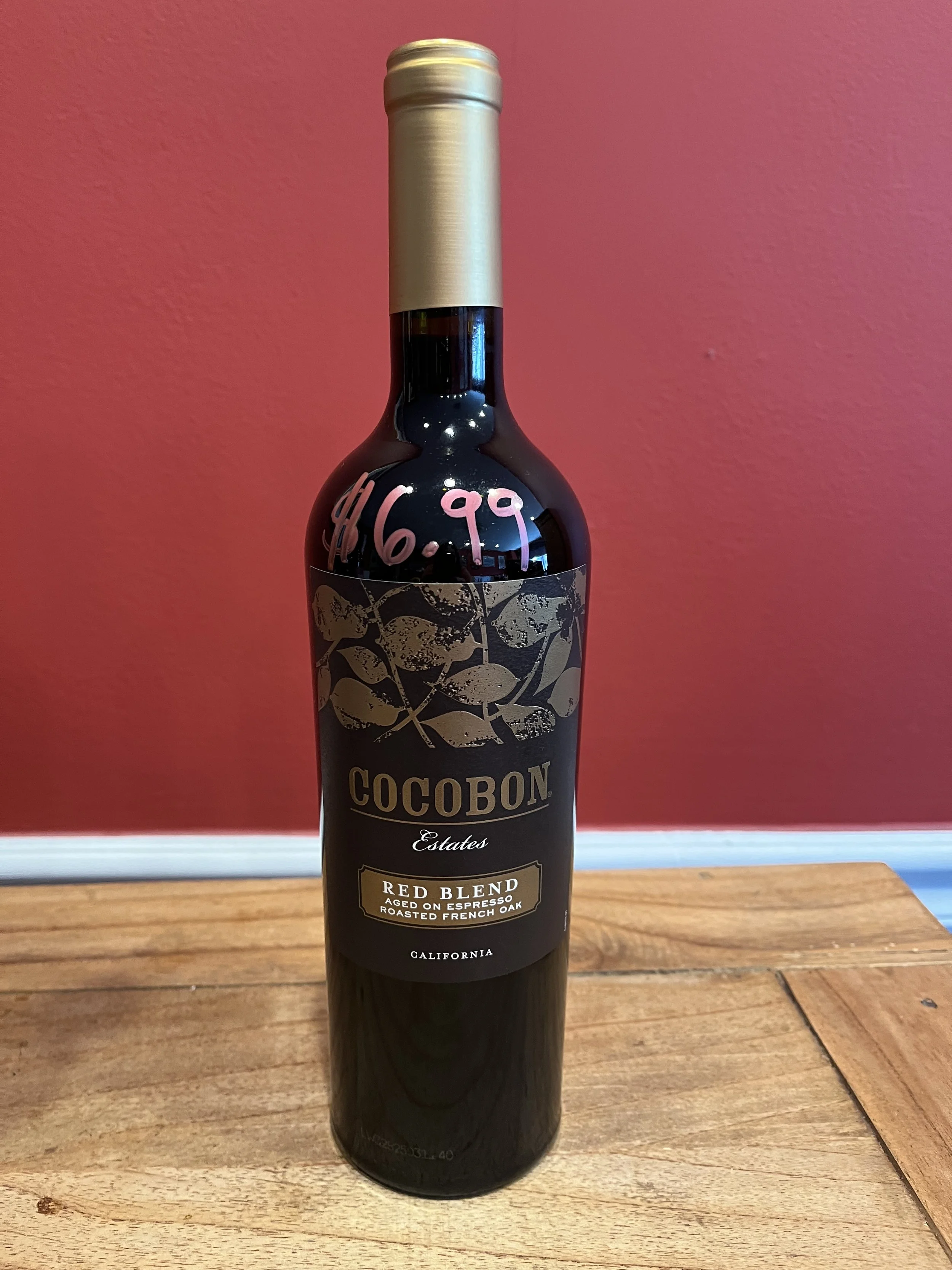 Red blend wine from Trader Joe's