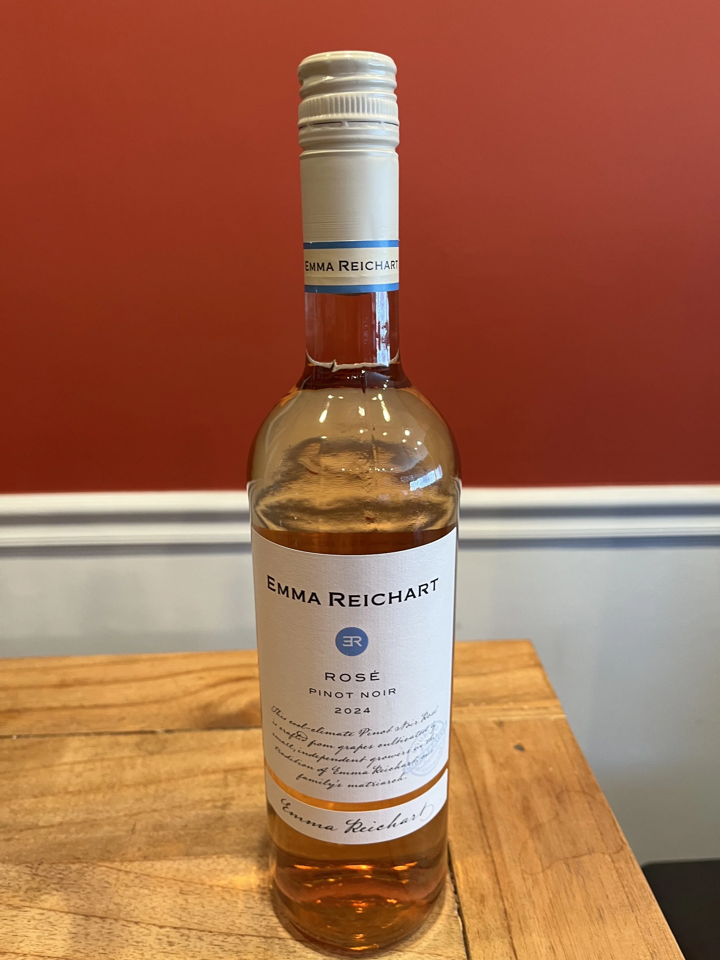 Emma Reichart rosé wine from Trader Joe's