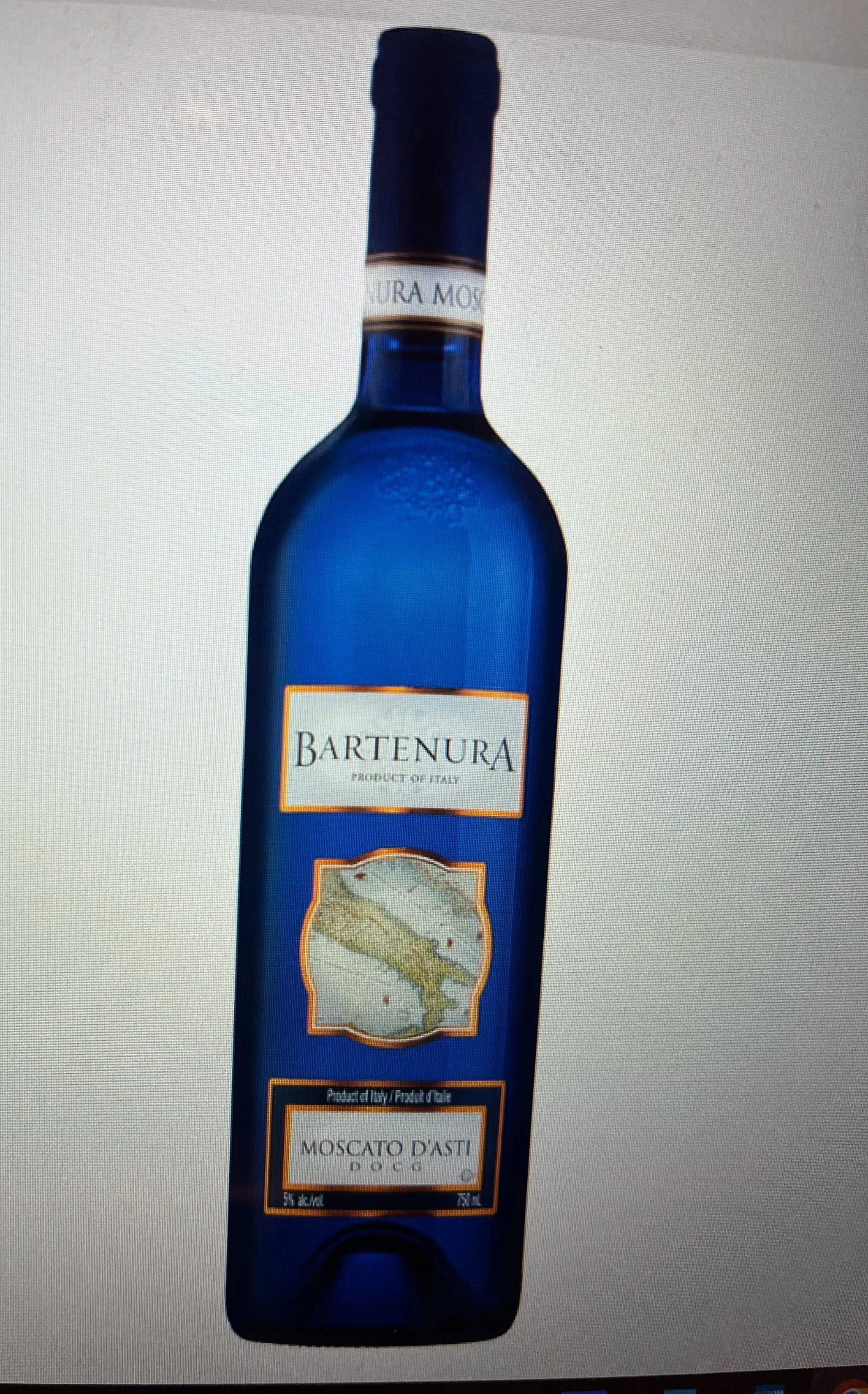 Bartenura blue bottle