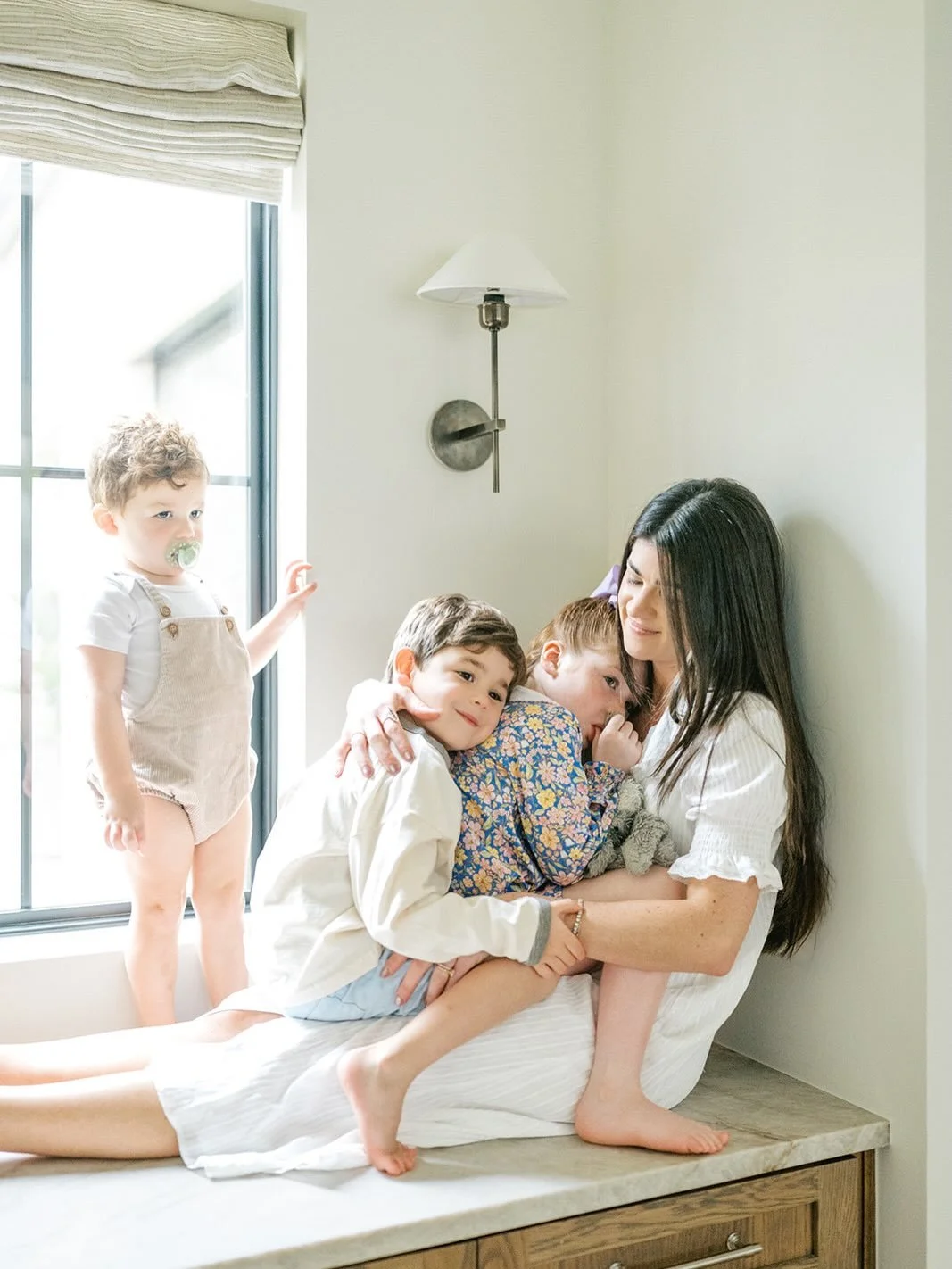To the moms in the thick of it: 

the snack makers, boo-boo fixers, bedtime readers, and hug givers. 

These ordinary moments are the ones that quietly become everything.

One day your children will look for photos of you with them. 

Not the perfect
