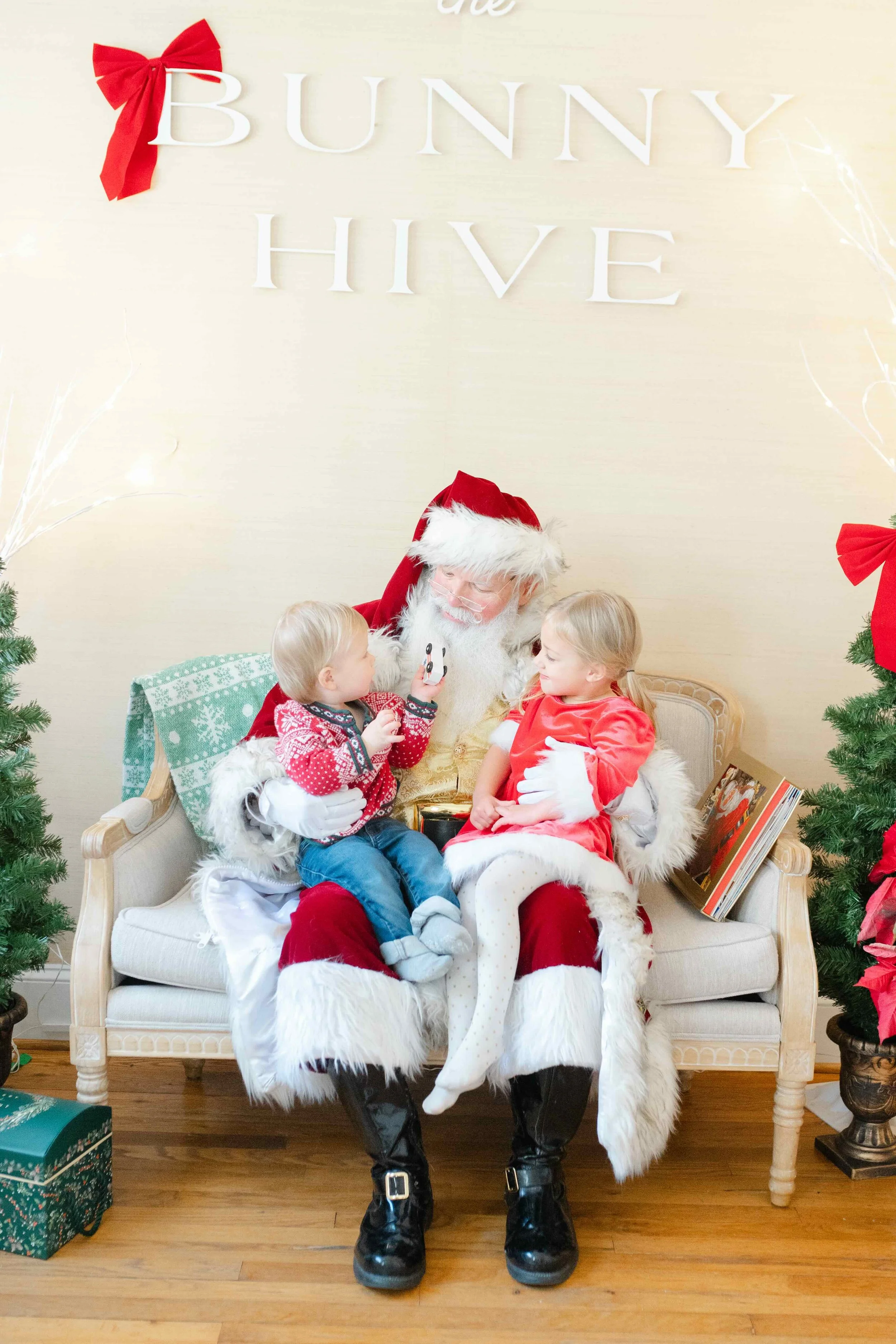 The Santa Photos You'll Treasure Most Won't Always Be the Perfect Ones
