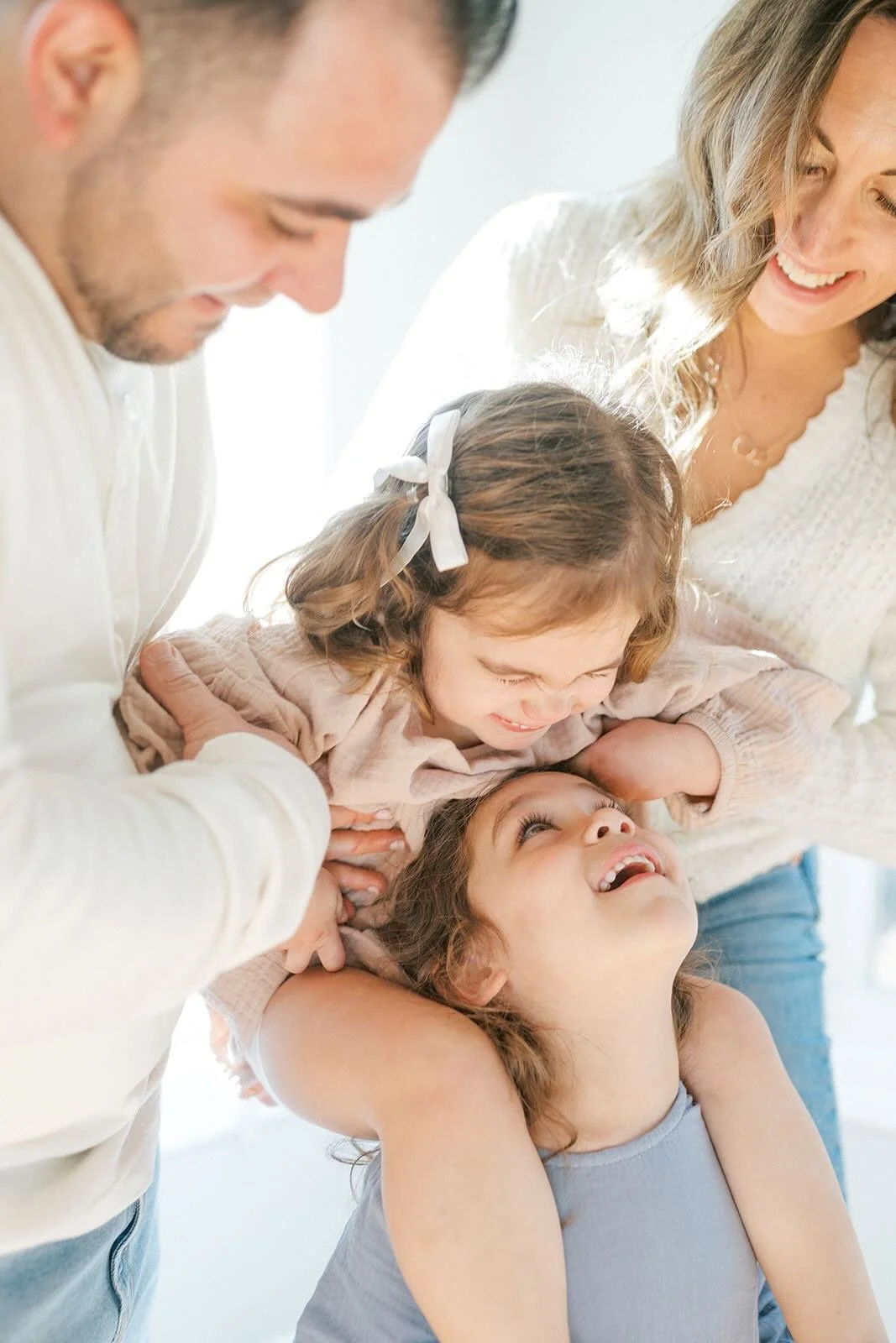 Piggy back ride - Raleigh Newborn Photographer