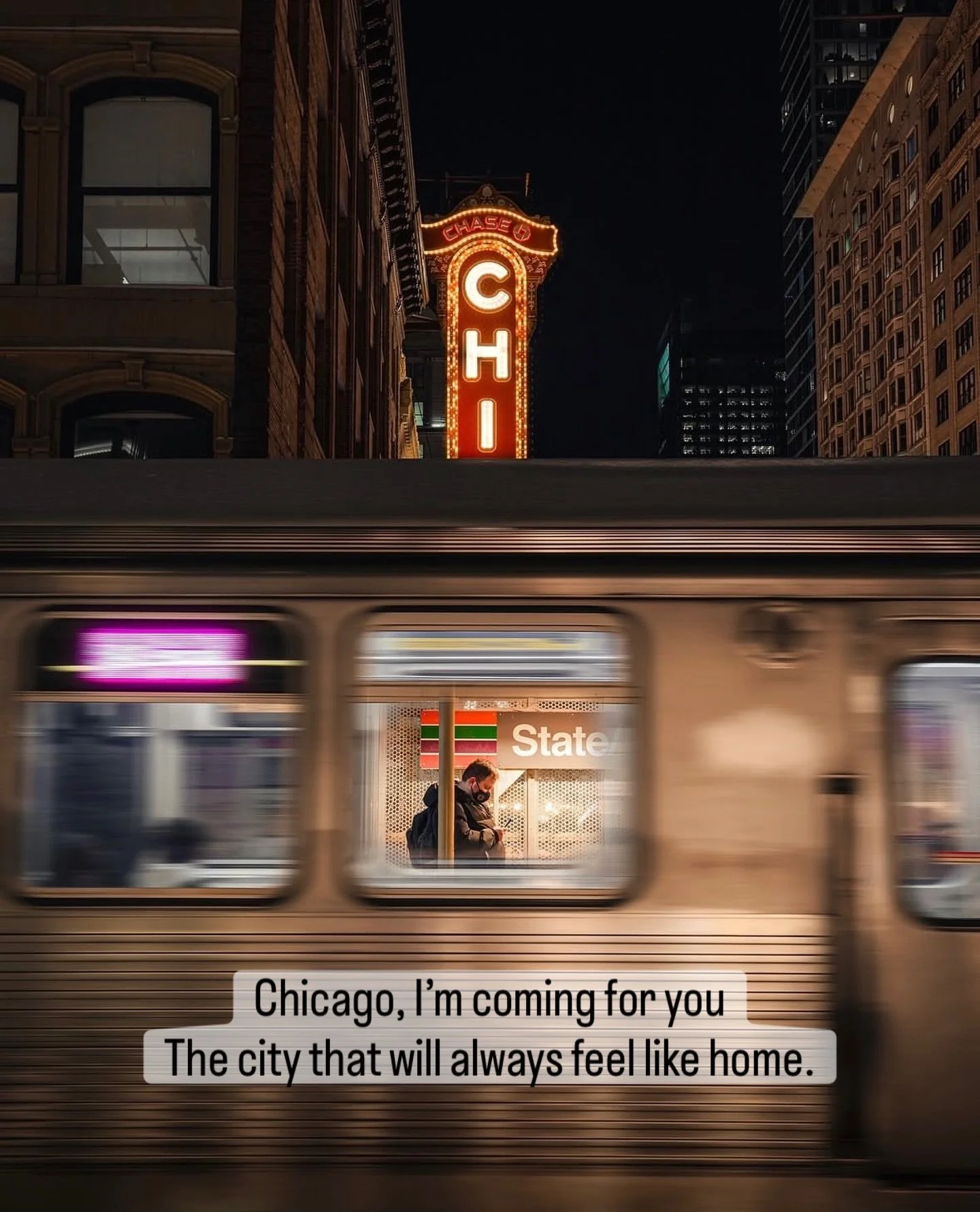 Chicago, I&rsquo;m coming for you! 🤍

Excited for the unseasonably warm weather and to reunite with so many amazing friends.
But honestly? There&rsquo;s something deeper happening here.
Coming back to a place that will always feel like home&mdash;th