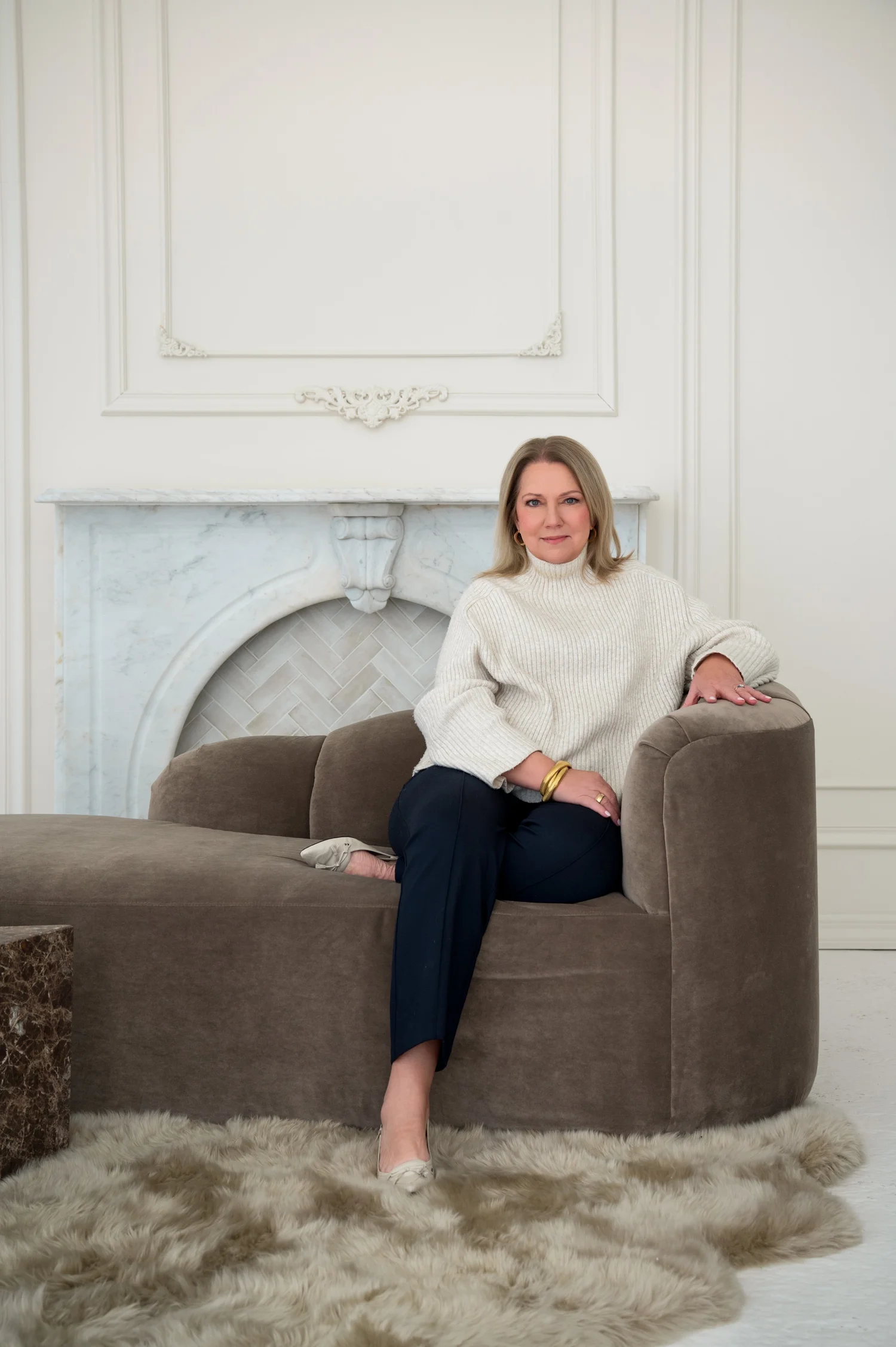 Founder photographed during her Embodied Brand Experience