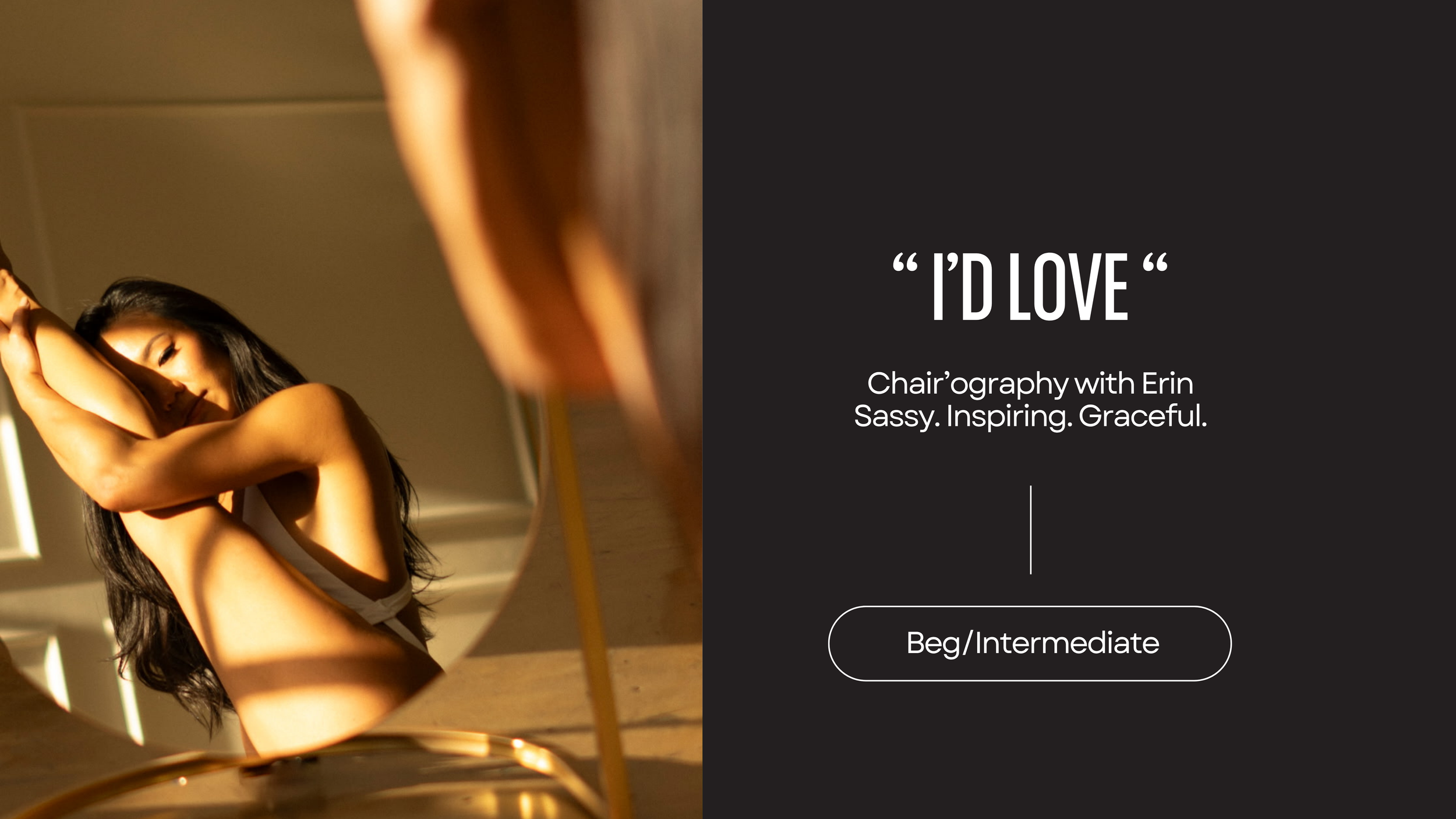 Chair’ography "I'd love" with Erin