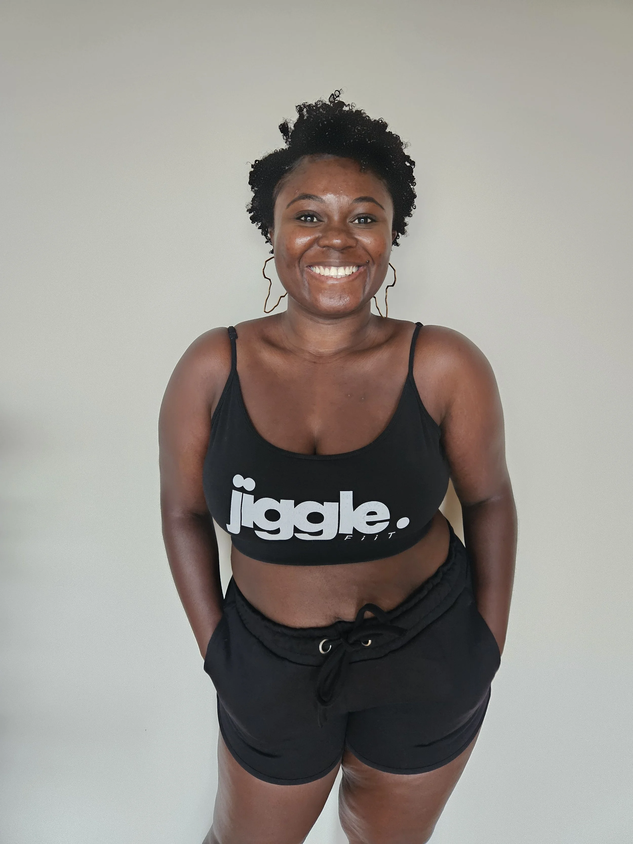 JiggleFiTT Cropped fitted cami top