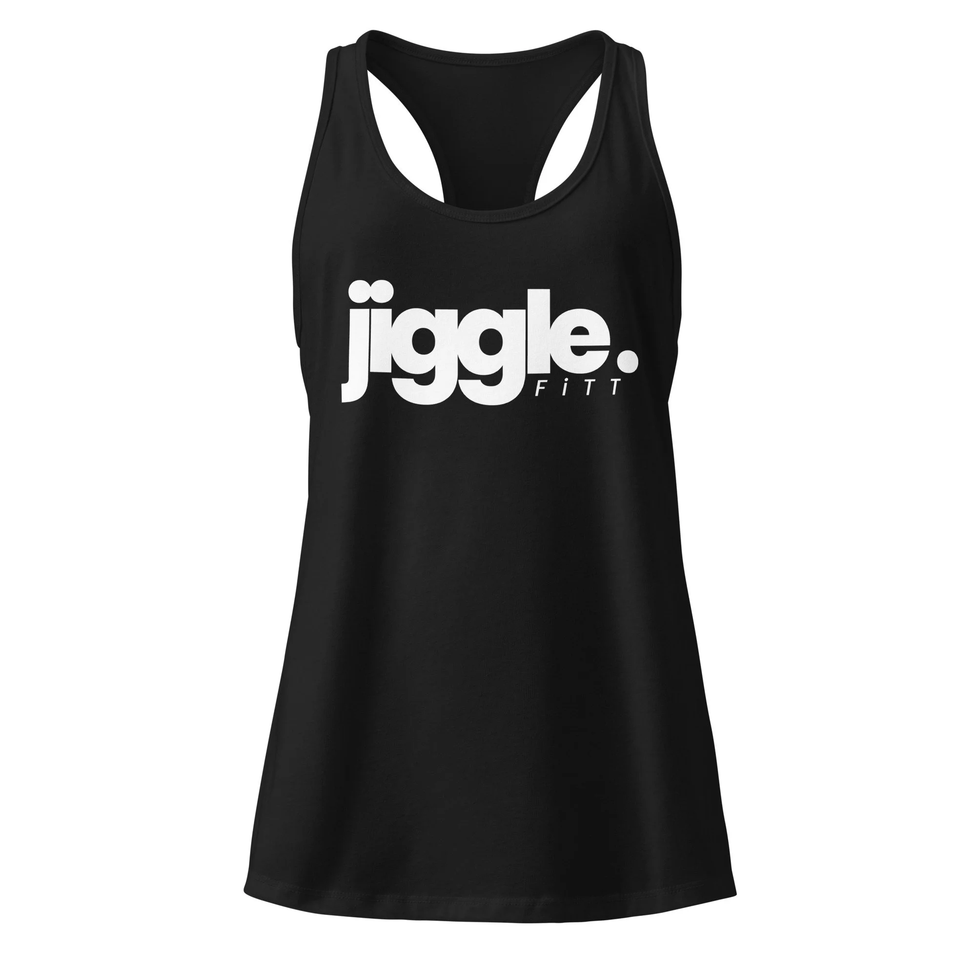 JiggleFiTT Racerback Tank Black