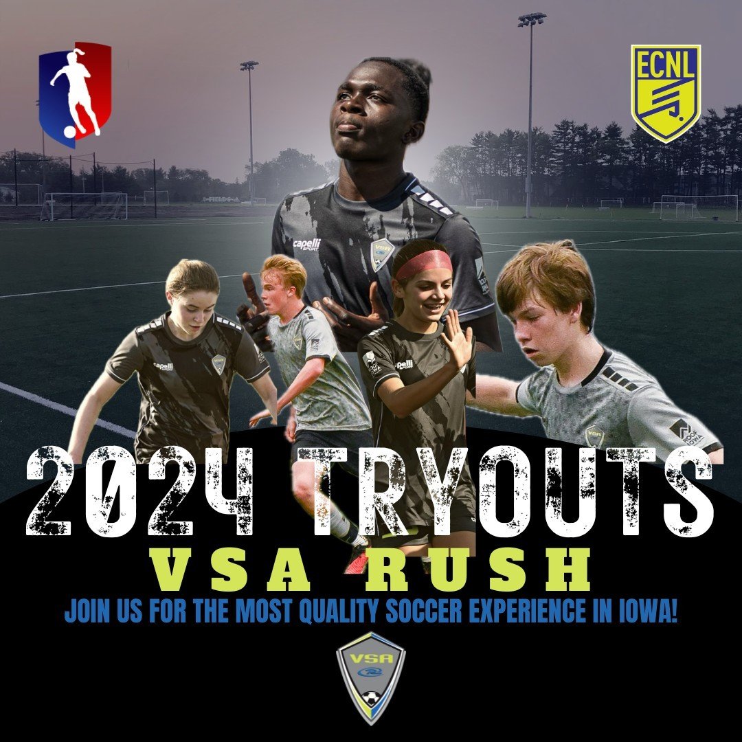 VSA Rush Tryout Registration is OPEN!

Don't miss out on our early bird discount - ends May 19th! Click the link in our bio.