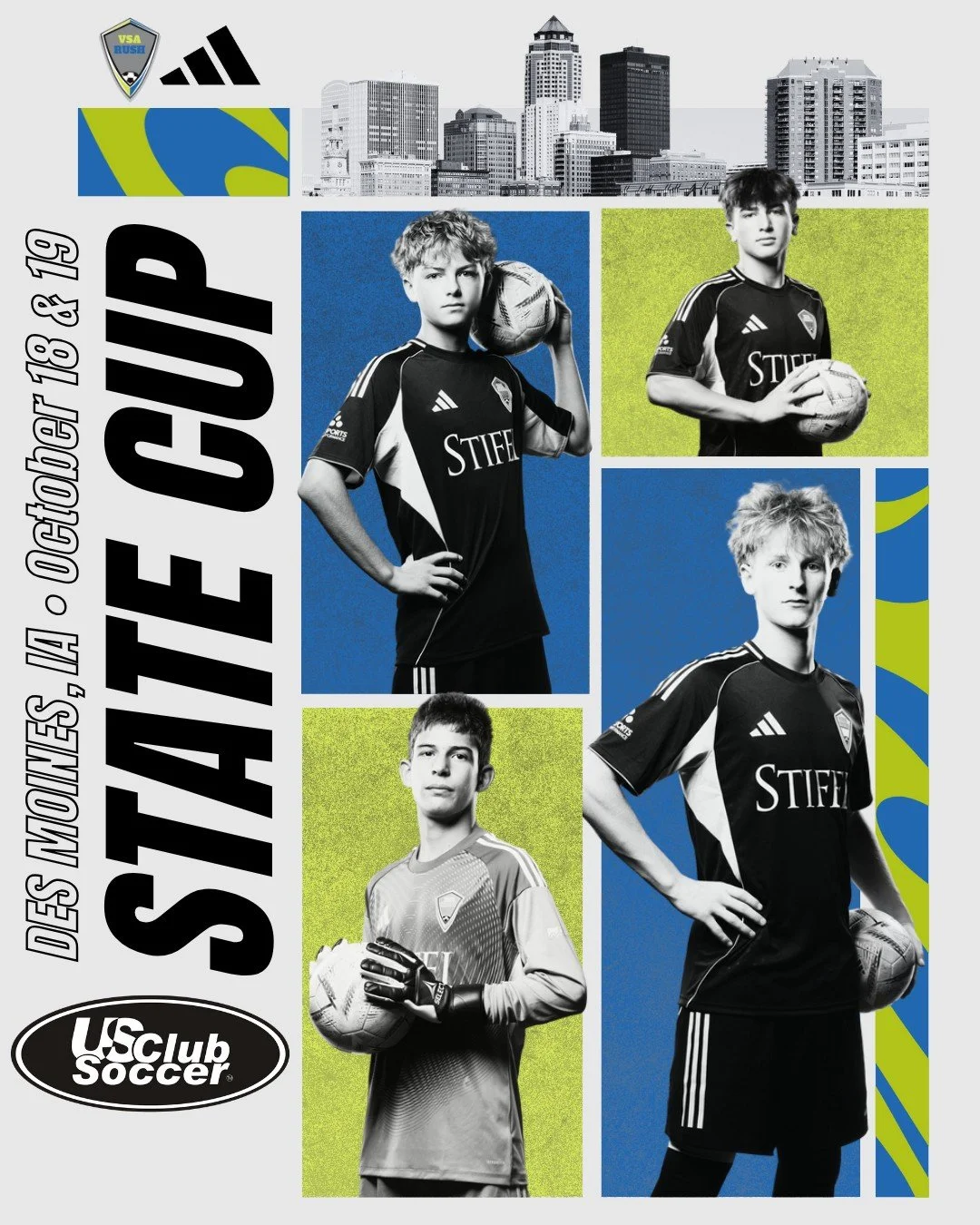 Good luck to our U15-U19 ECNL teams as they begin US Club State Cup play this weekend!
#VSARush #StateCup