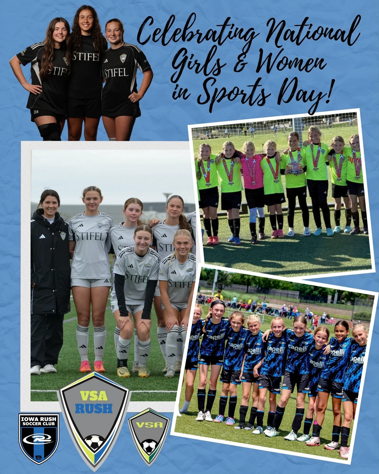 Happy #nationalgirlsandwomeninsportsday!