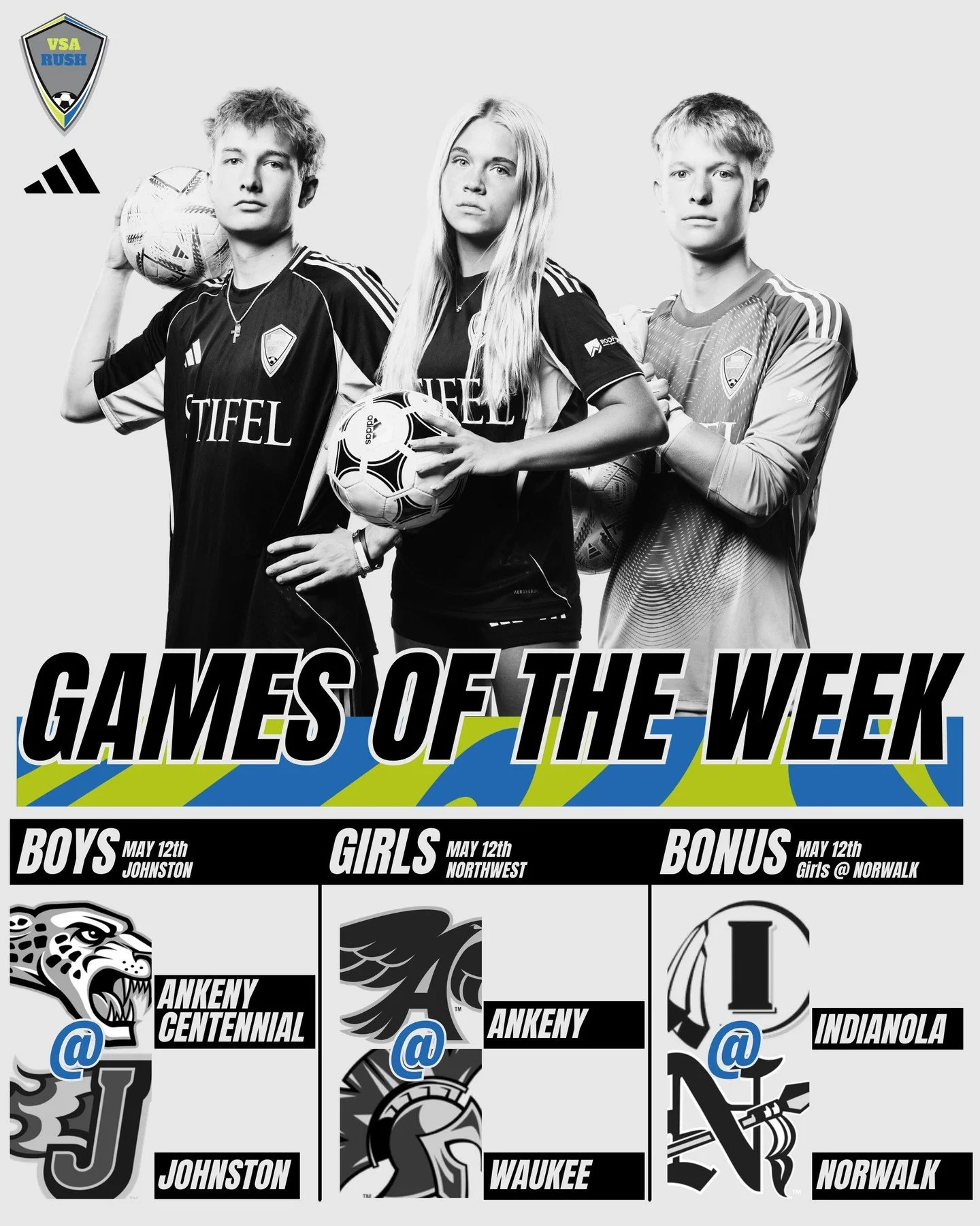 The high school season is heating up with only a few weeks left before the postseason! Here are our picks for games to keep an eye on this week!

#CentennialvsJohnston
#AnkenyvsWaukee
#IndianolavsNorwalk