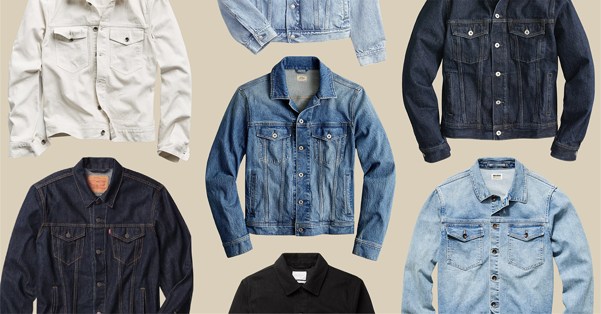 How a Denim Jacket Should Fit a Man