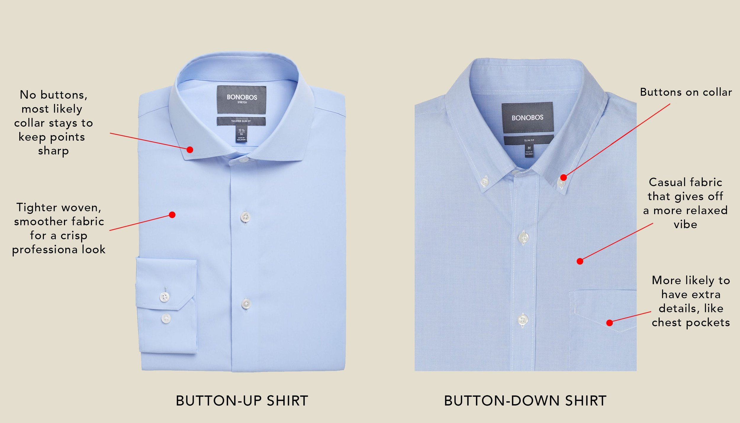 Button Up Vs Button Down Shirt | vlr.eng.br