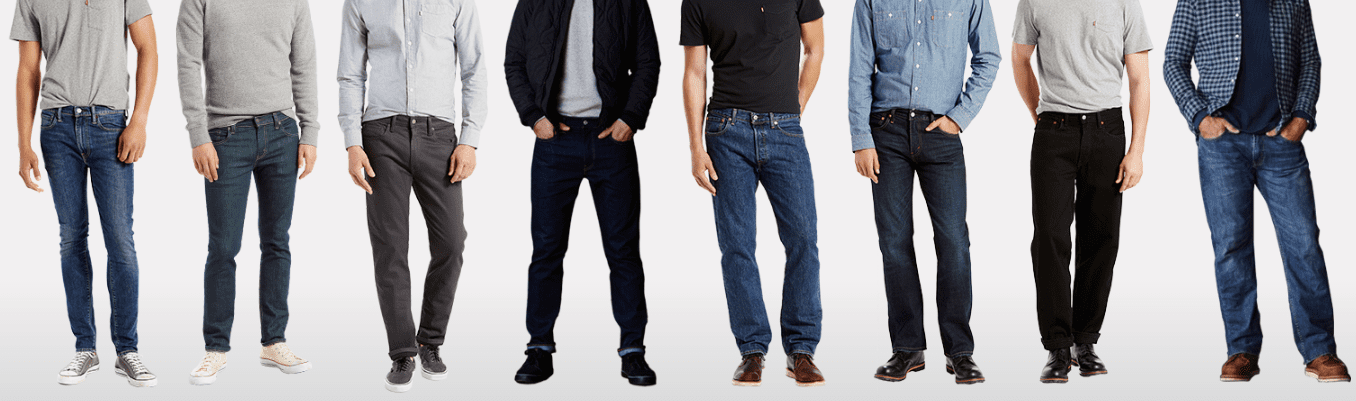 BEST FITTING JEANS TYPE FOR MEN & How They Should Fit (Skinny