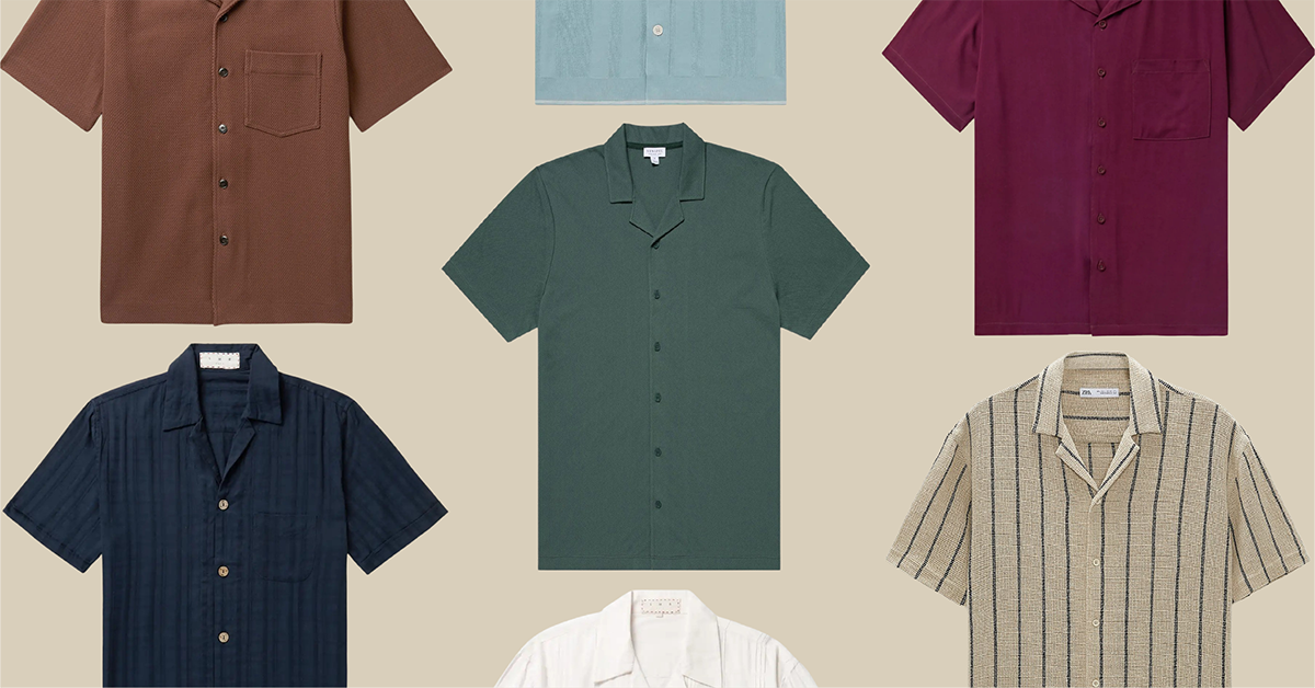 How a Camp Collar Shirt Should Fit a Man — The Essential Man
