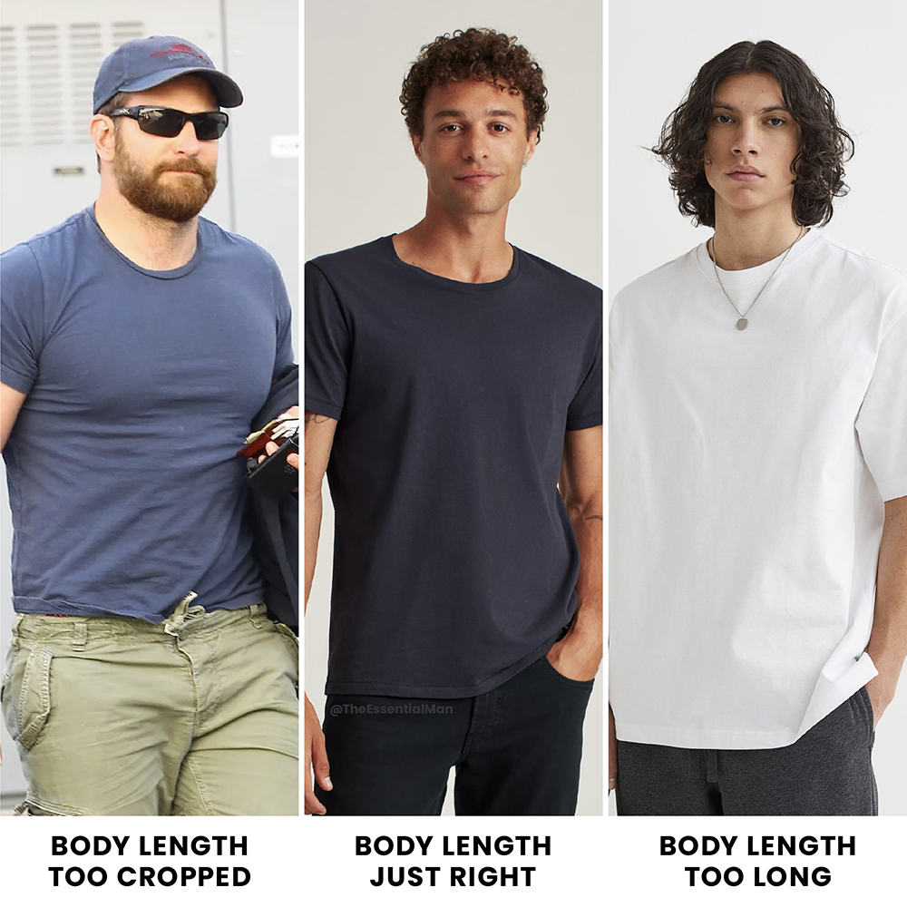 Evenly scream fresh How a t-shirt should fit a man — The Essential Man