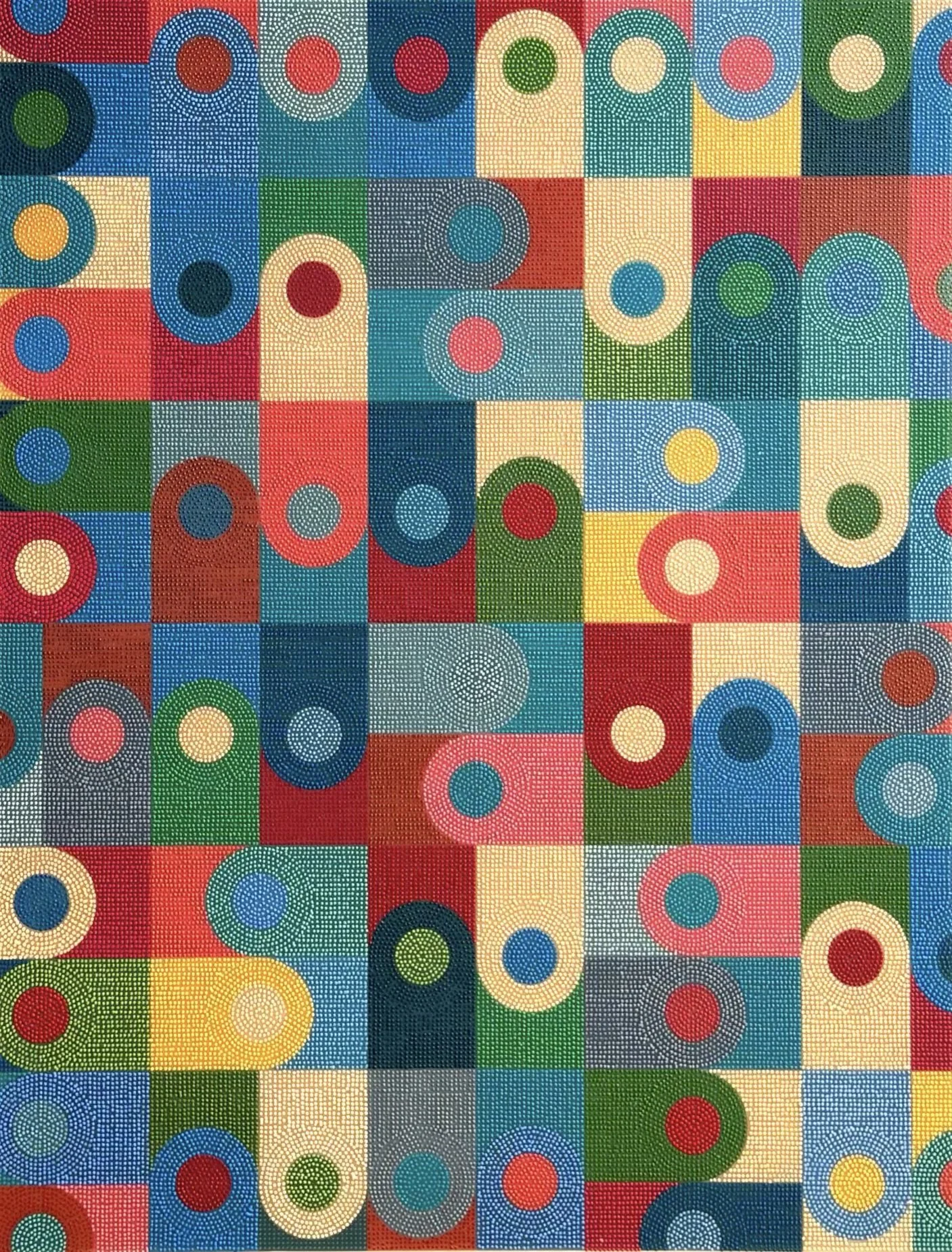 Two Patch I (24"x30")