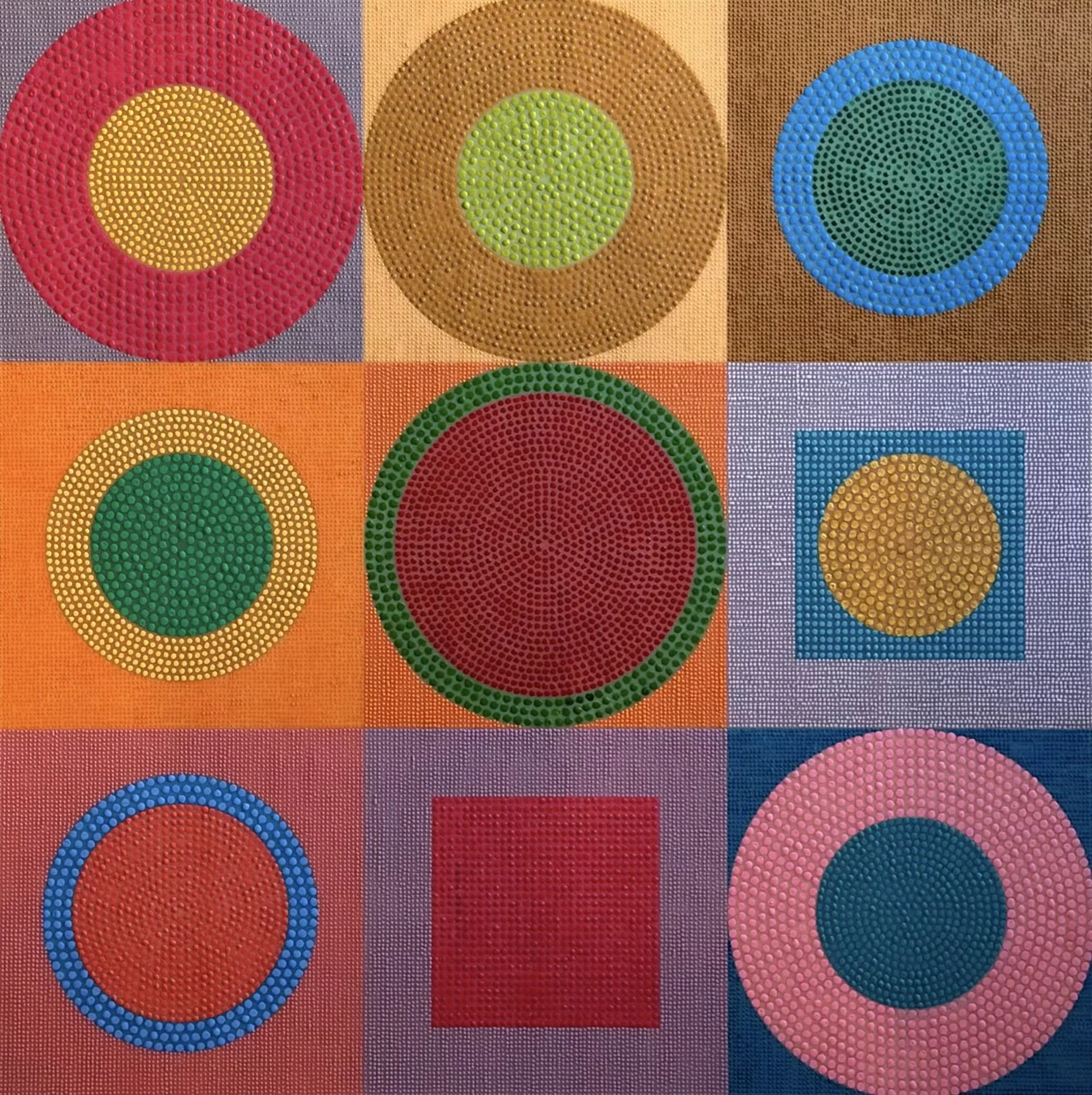 Radiant Grid IV (30"x30")