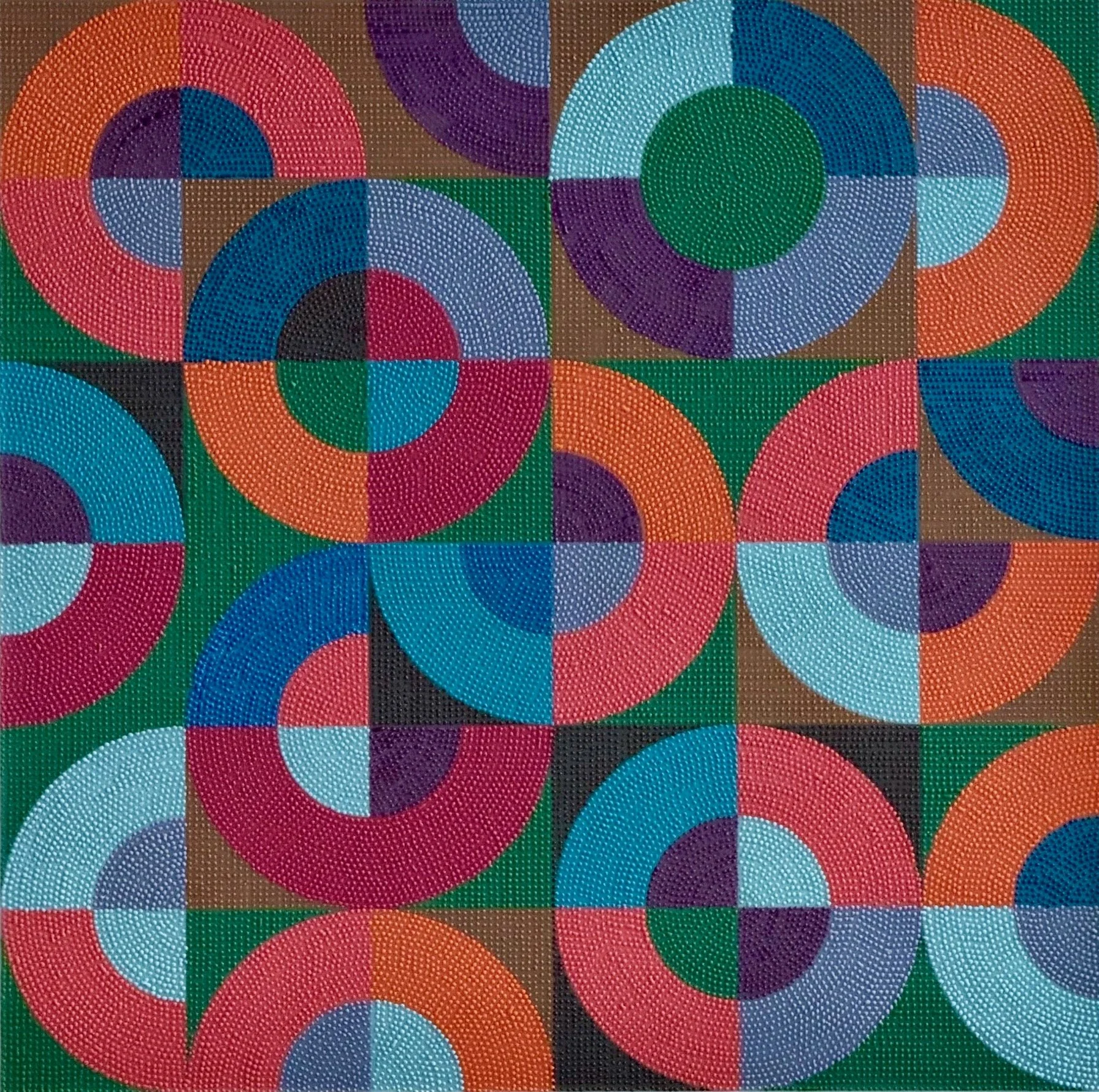 Crossing Paths (20"x20")