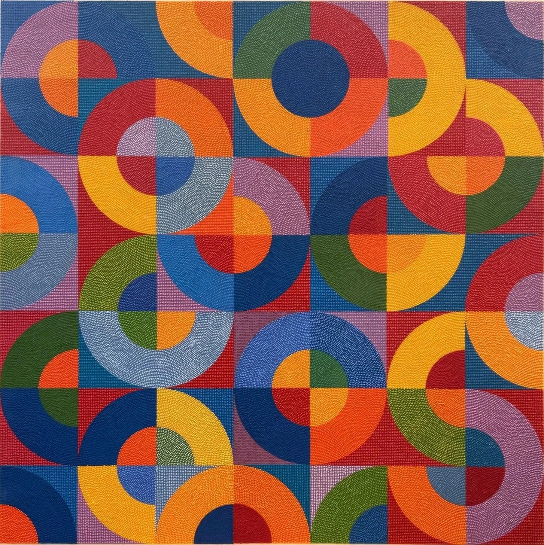 Solar Spin (36"x36")