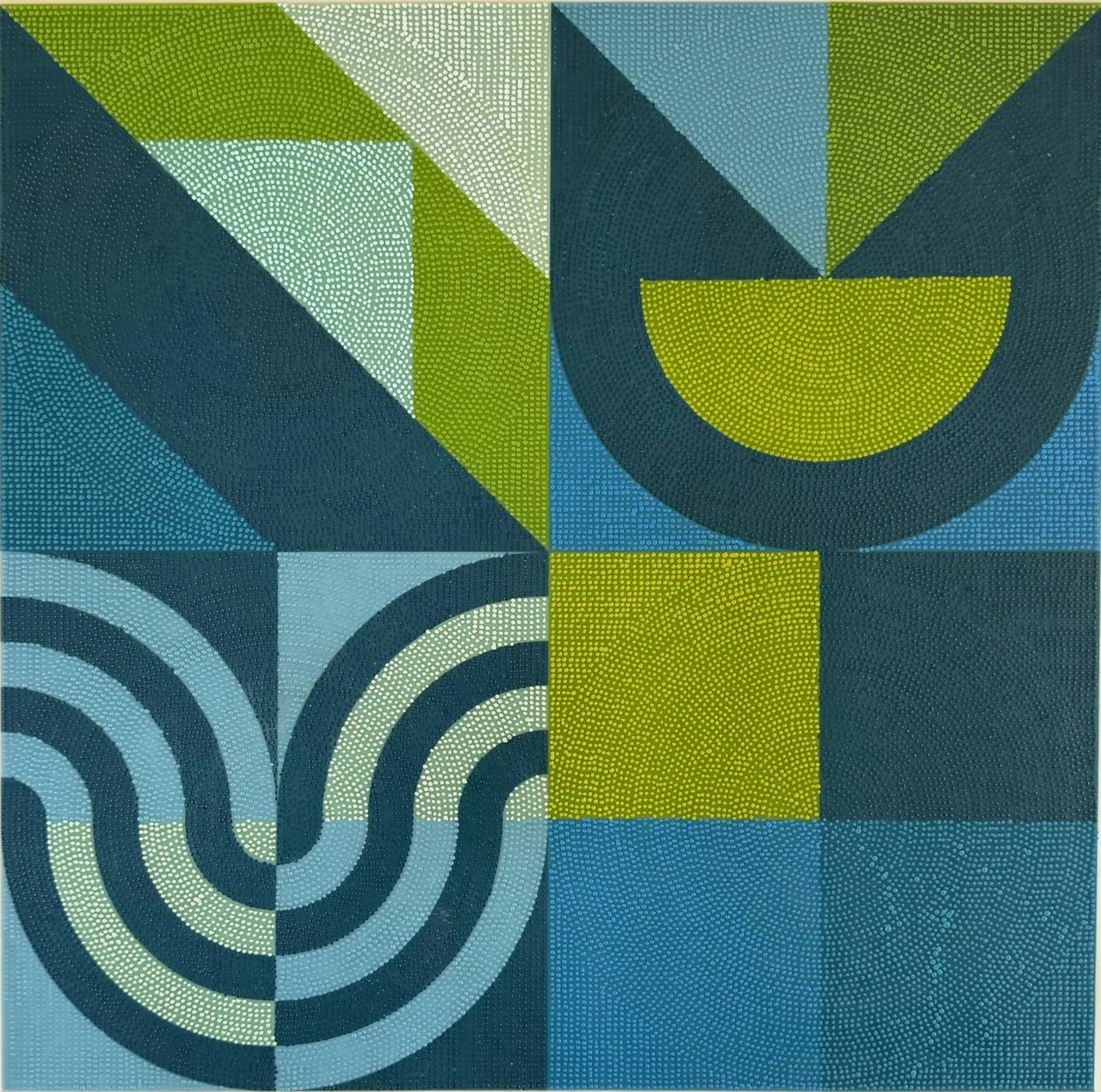 Evening Tide I (20"x20")